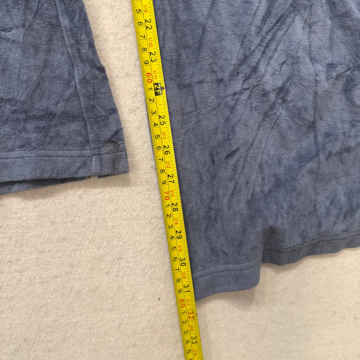 Vintage Juicy Couture Women Dusty Blue Gray Flared Track Pant Bell Bottom Size S