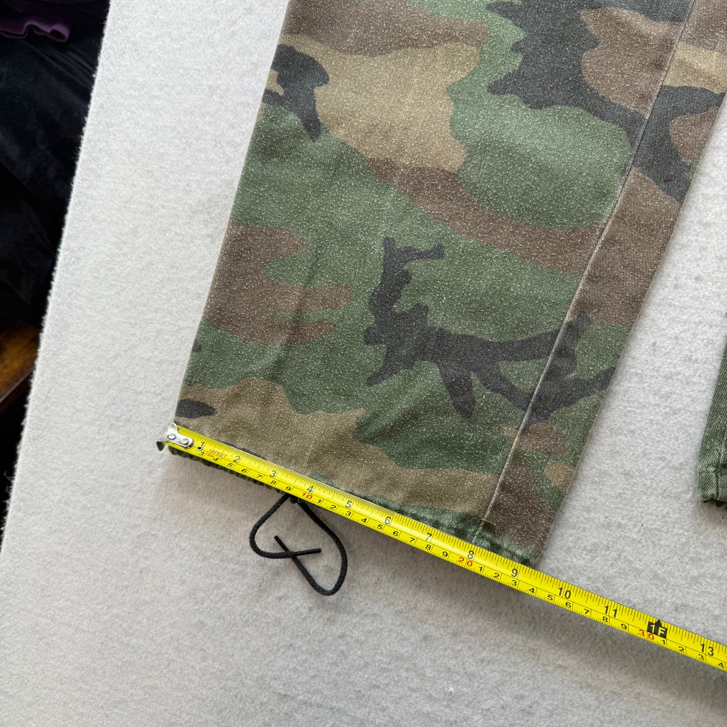 Camo Gear Men's Woodland Camouflage Tactical Utility Cargo Pants Outdoor Size 34