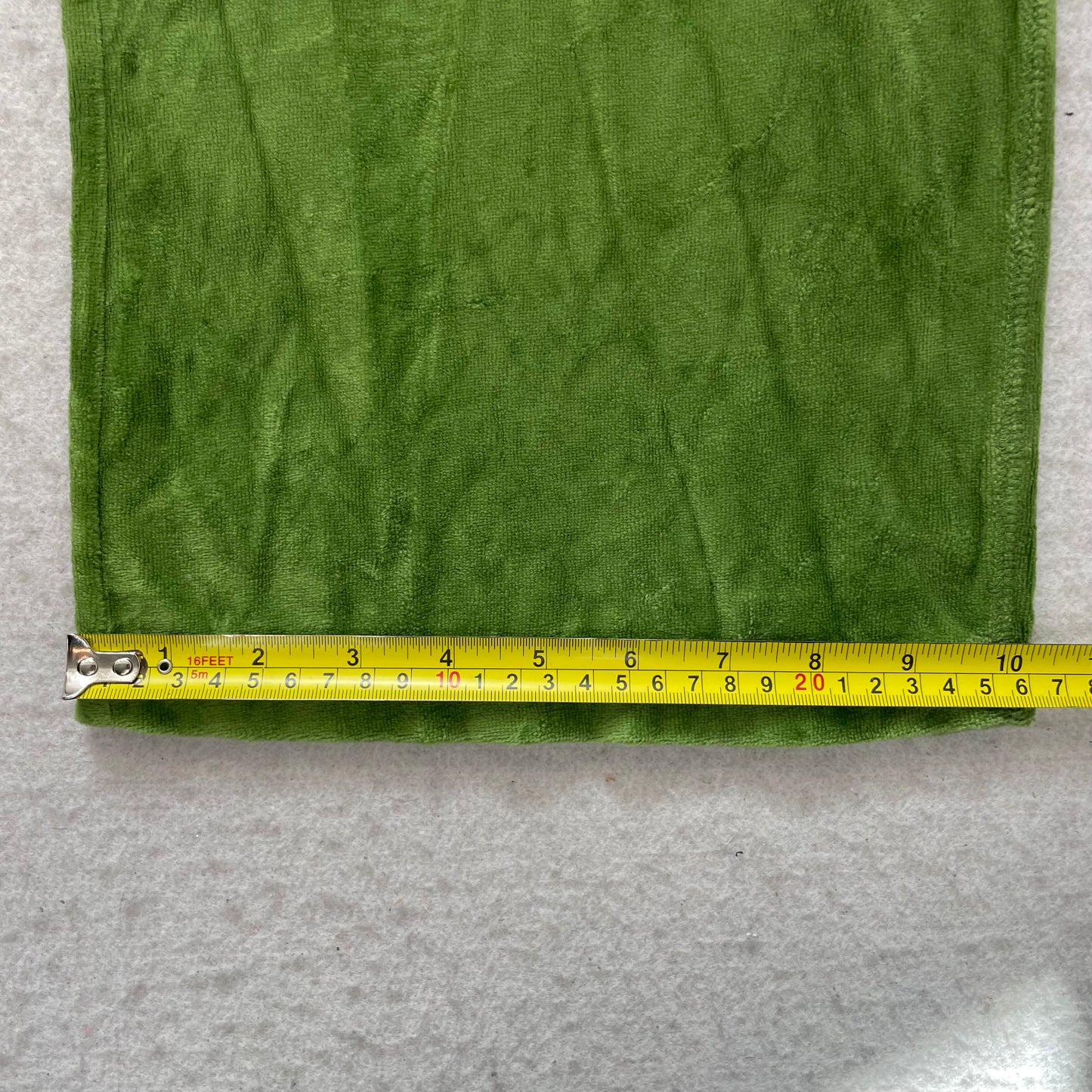 Juicy Couture Women Green Velour Flared Track Pant Drawstring Loungewear Size XL