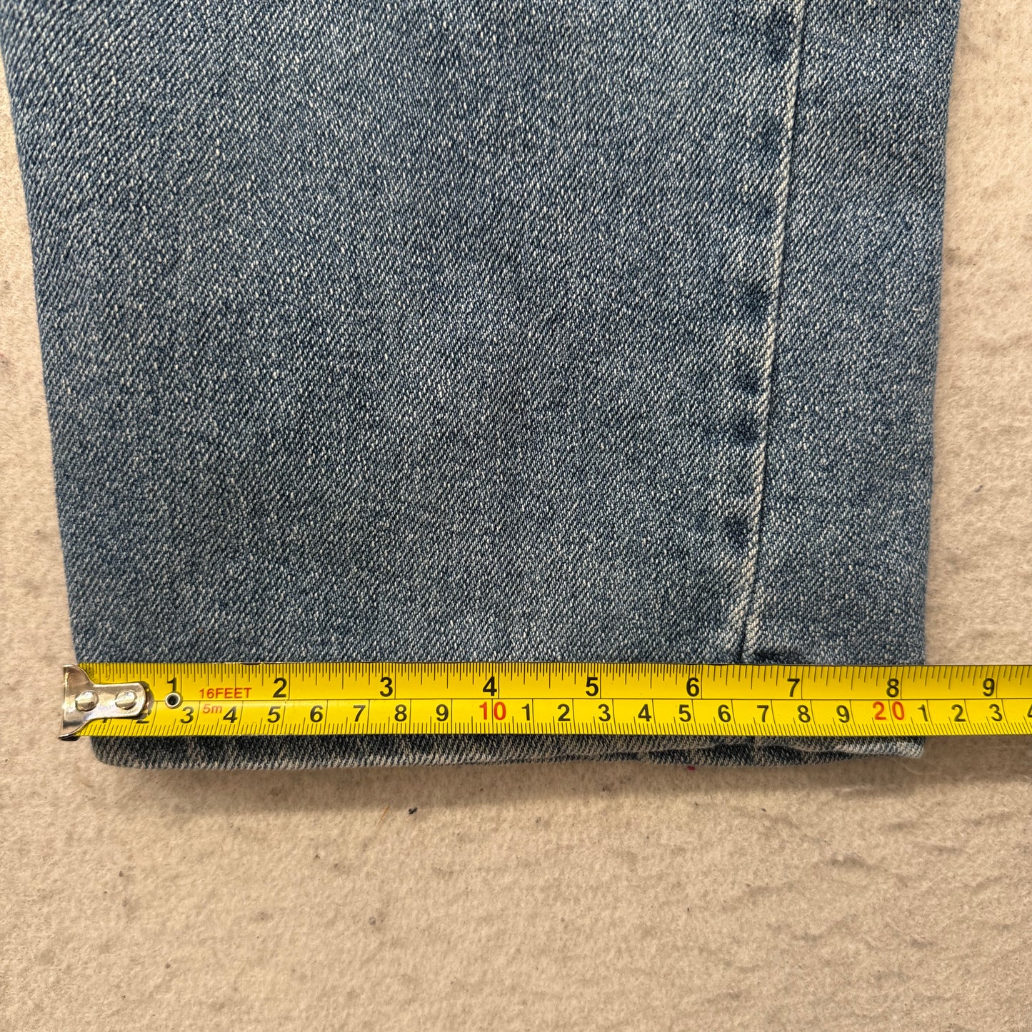 Vintage Levi's Strauss Signature Flex Denim Men's Blue Straight Jeans - W42xL32