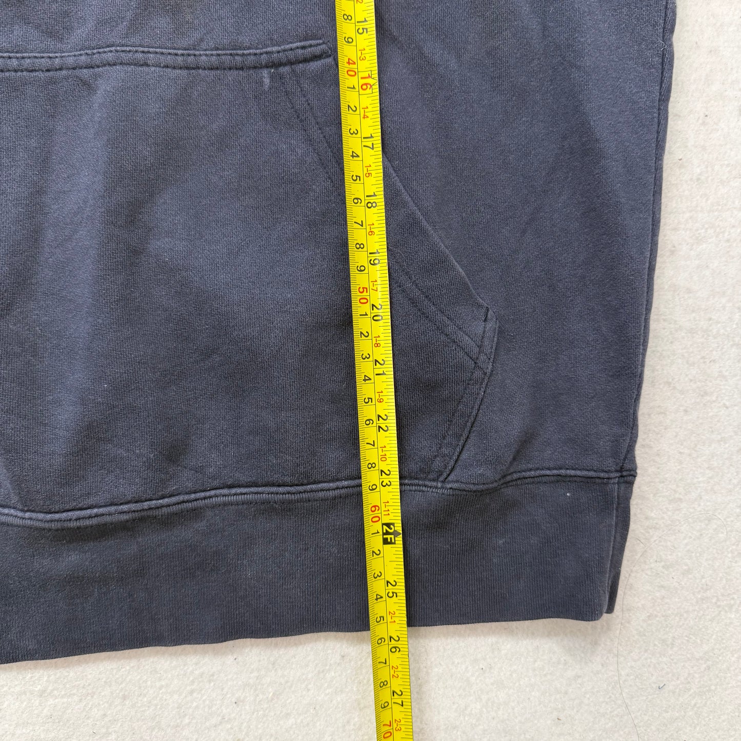 Aeropostale Navy Cotton Blend Hoodie Long Sleeves Logo Limited Edition Size M