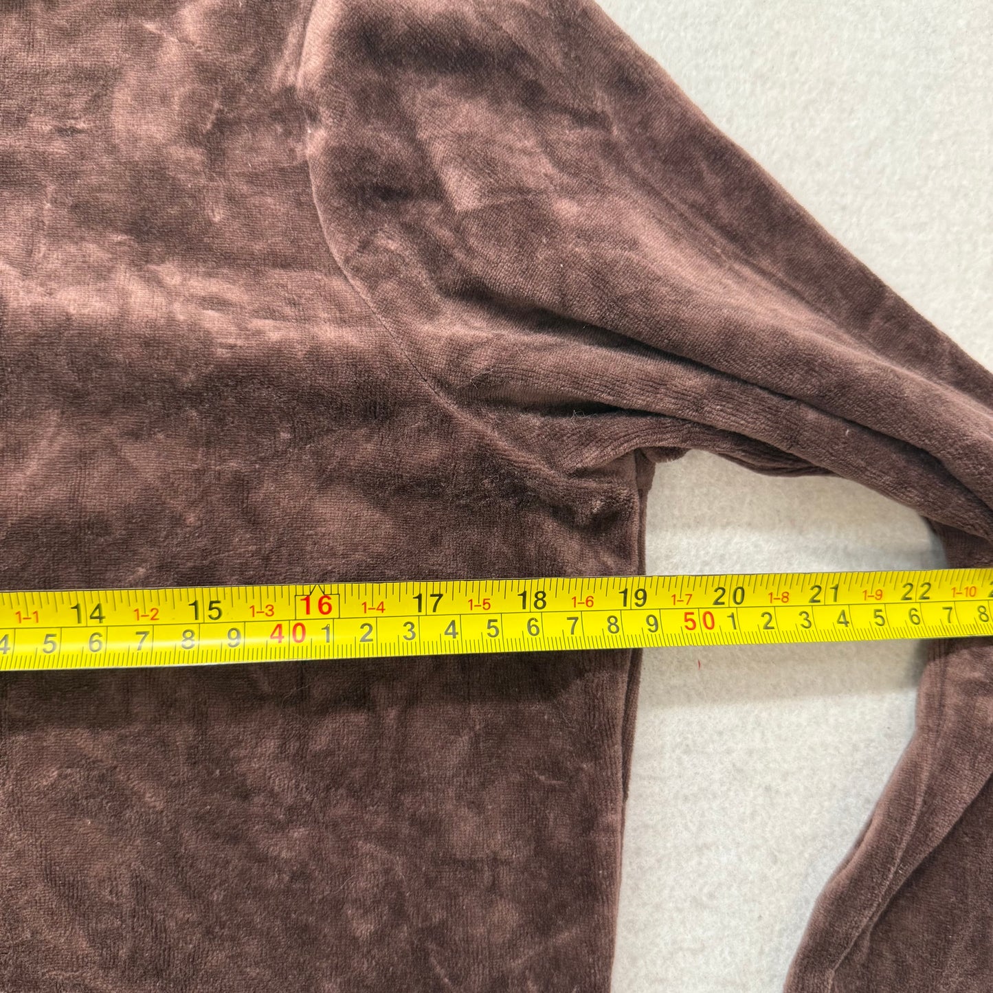 Vintage Juicy Couture Scottie Dogs Womens Dark Brown Velour Zip-Up Hoodie Size L