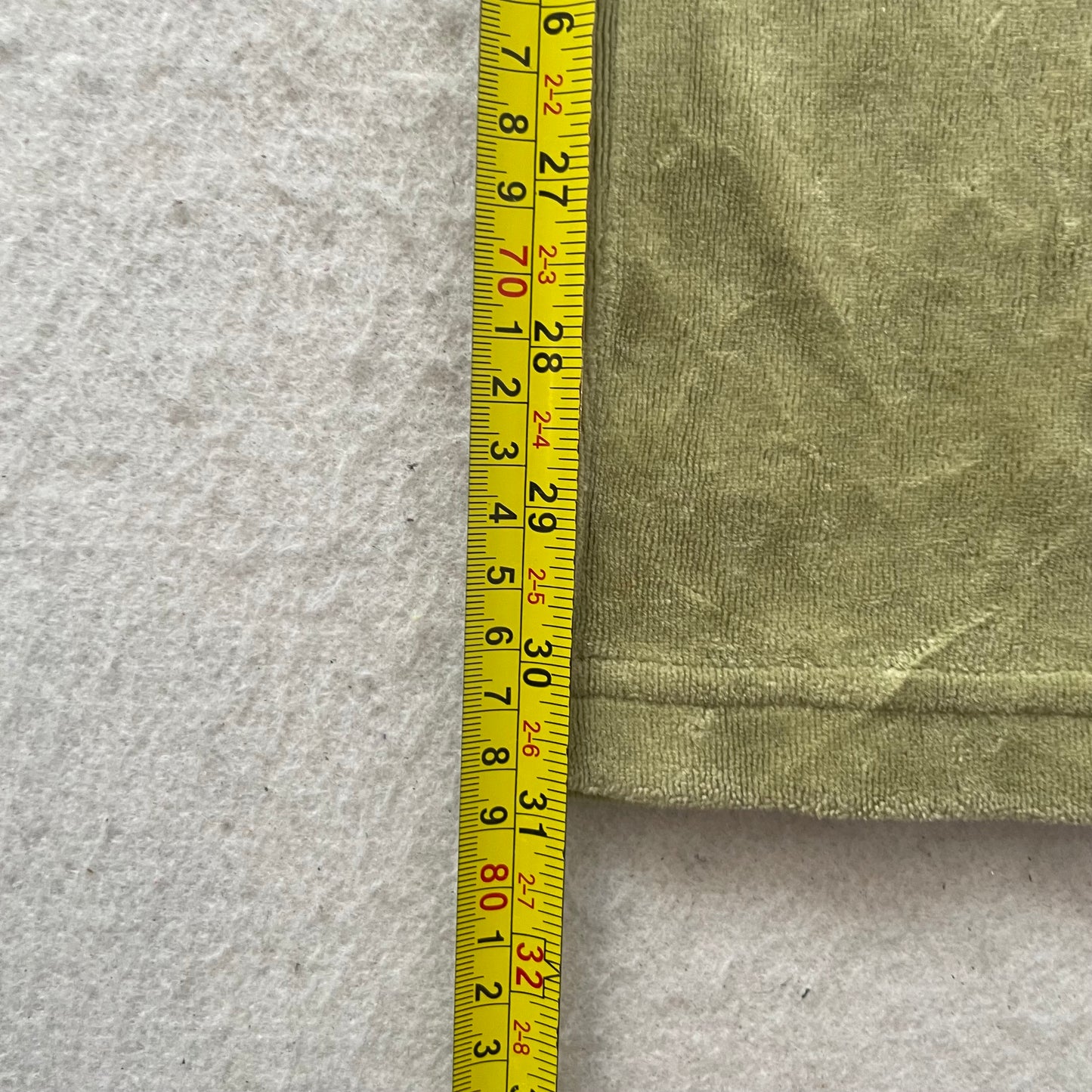 Juicy Couture Women's Olive Green Velour Flared Leg Track Pant Drawstring Size S