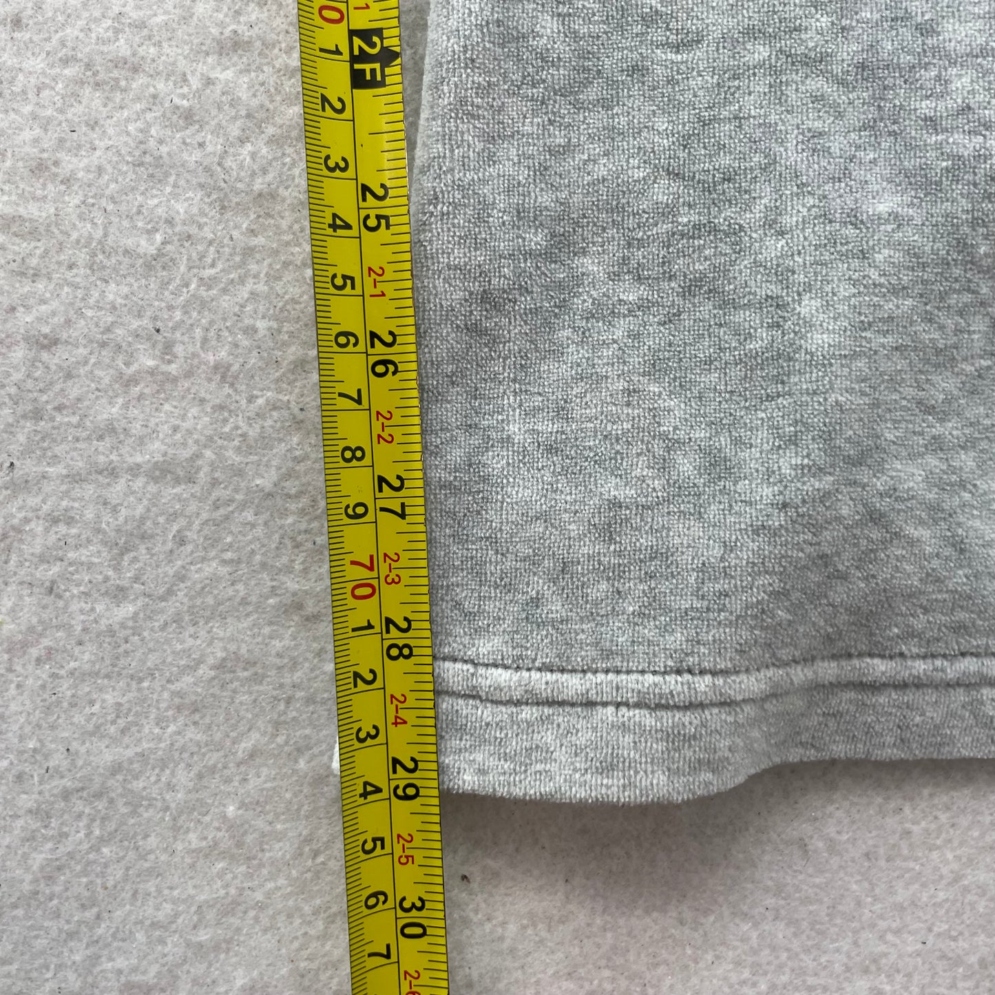 Juicy Couture Women's Heather Gray Velour Flared Track Pant Bell Bottom Size XL