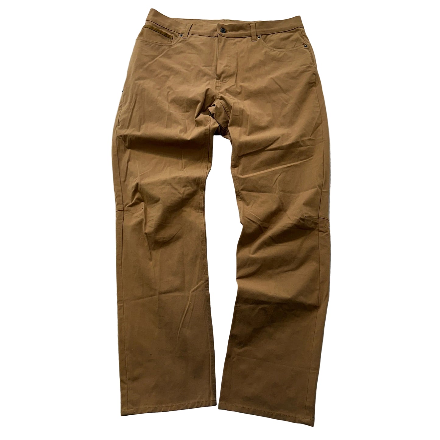 The North Face Men's Brown Chino Pants Straight Fit Pockets Classic Size 36