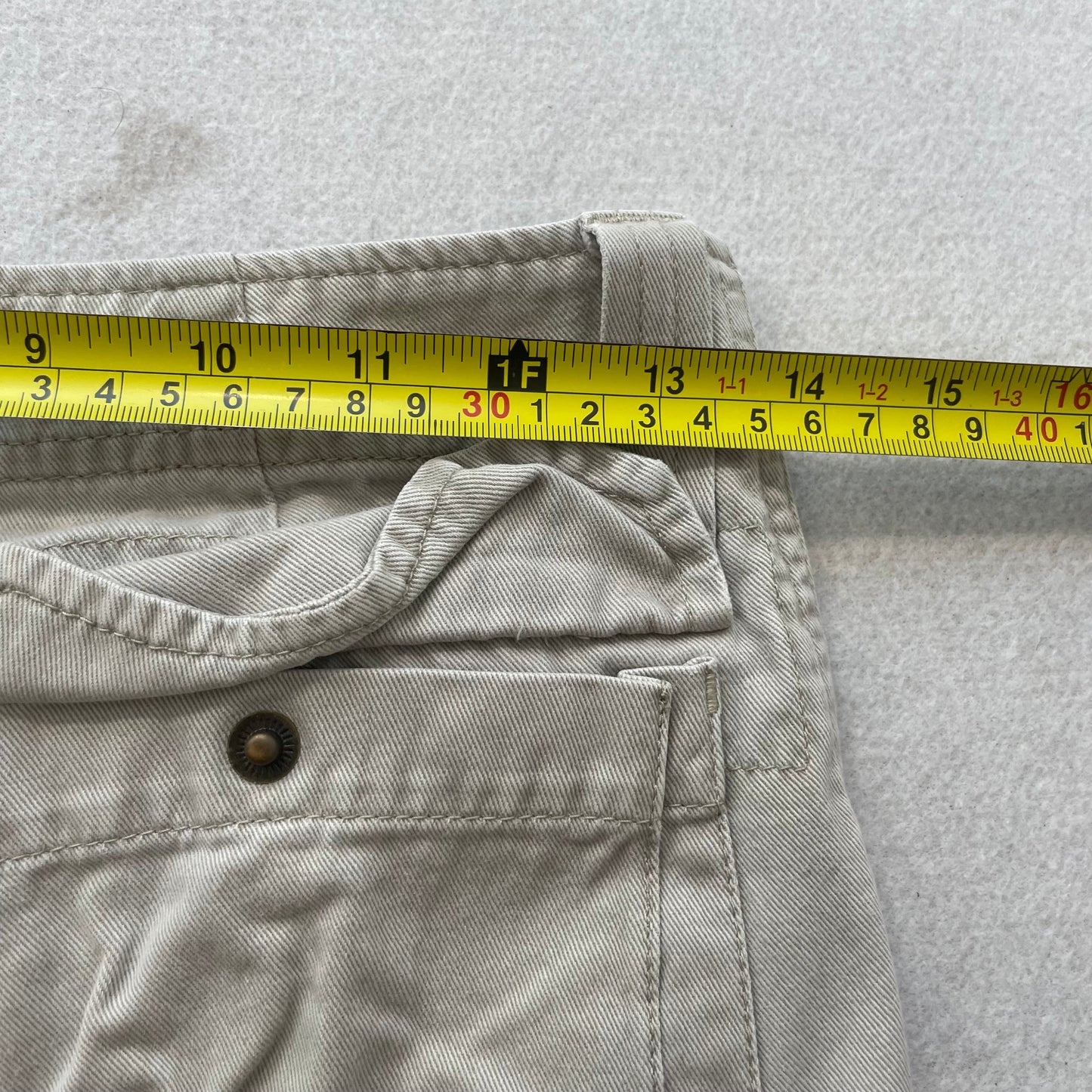 Lee Dungarees Boys Gray Loose Cargo Shorts Utility Outdoor Hiking Casual Size 12