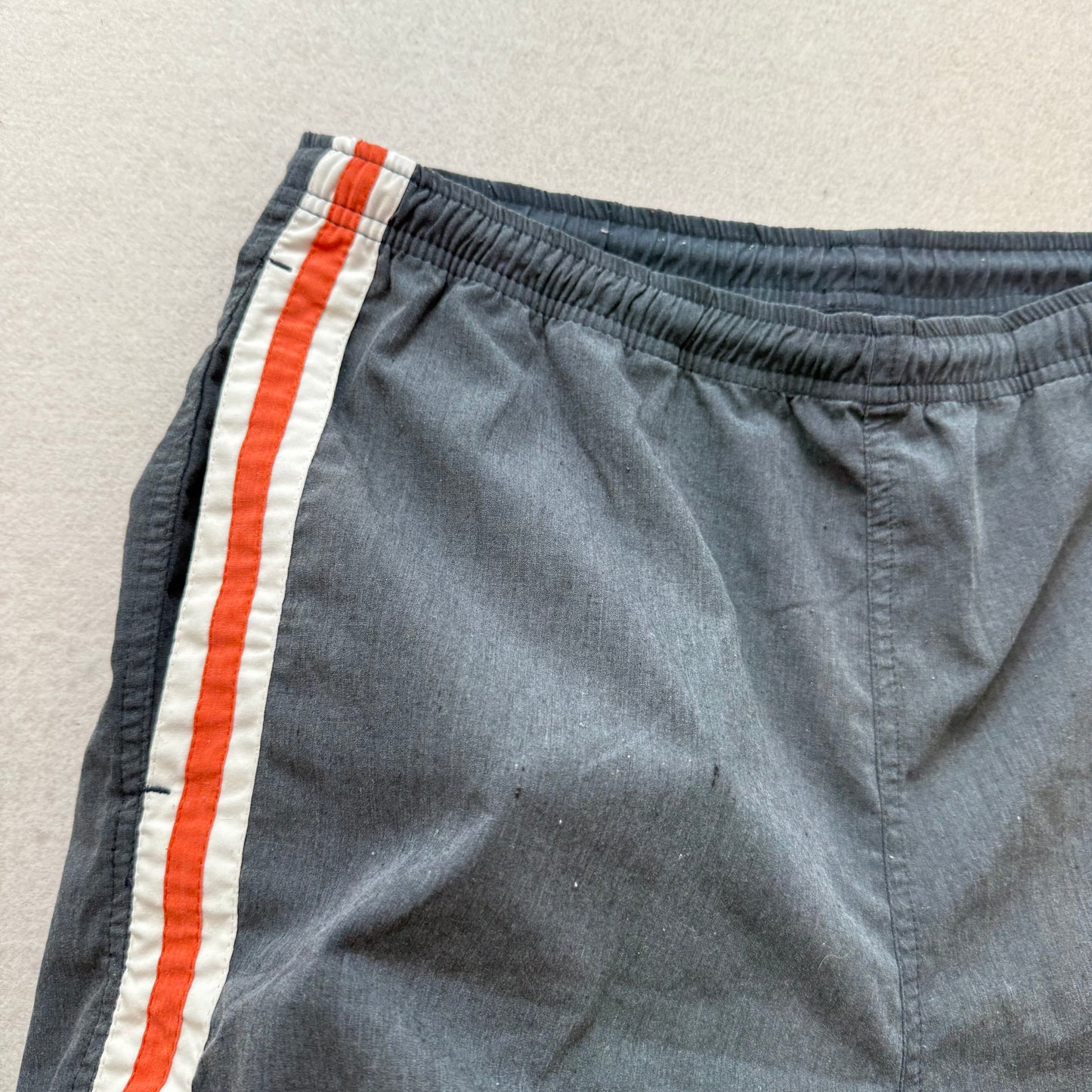 Aeropostale Men's Gray Cotton Blend Athletic Shorts Performance Y2K Logo Size M
