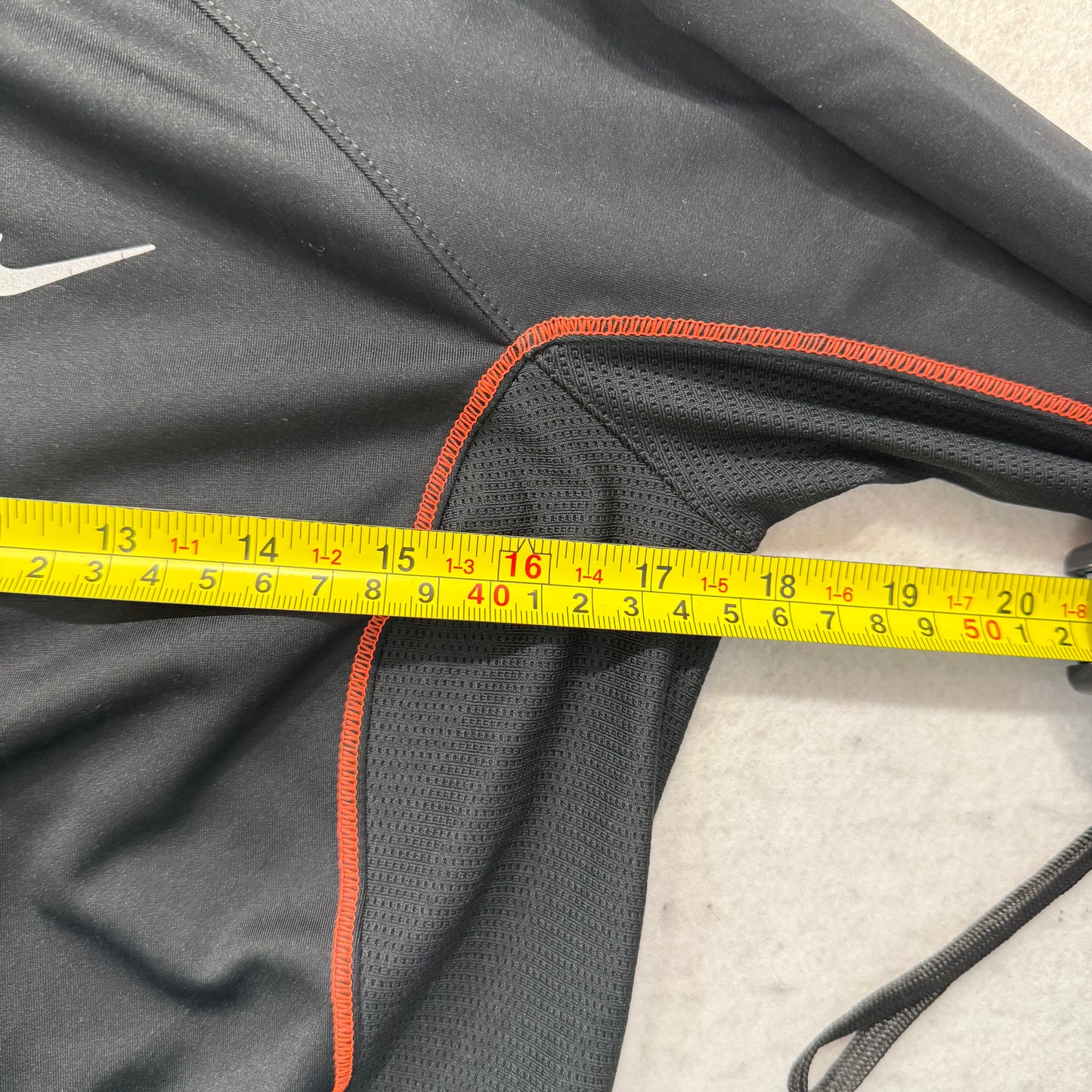Nike Women's Black Full Zip Track Jacket Zippered Side Pocket Performance Size M