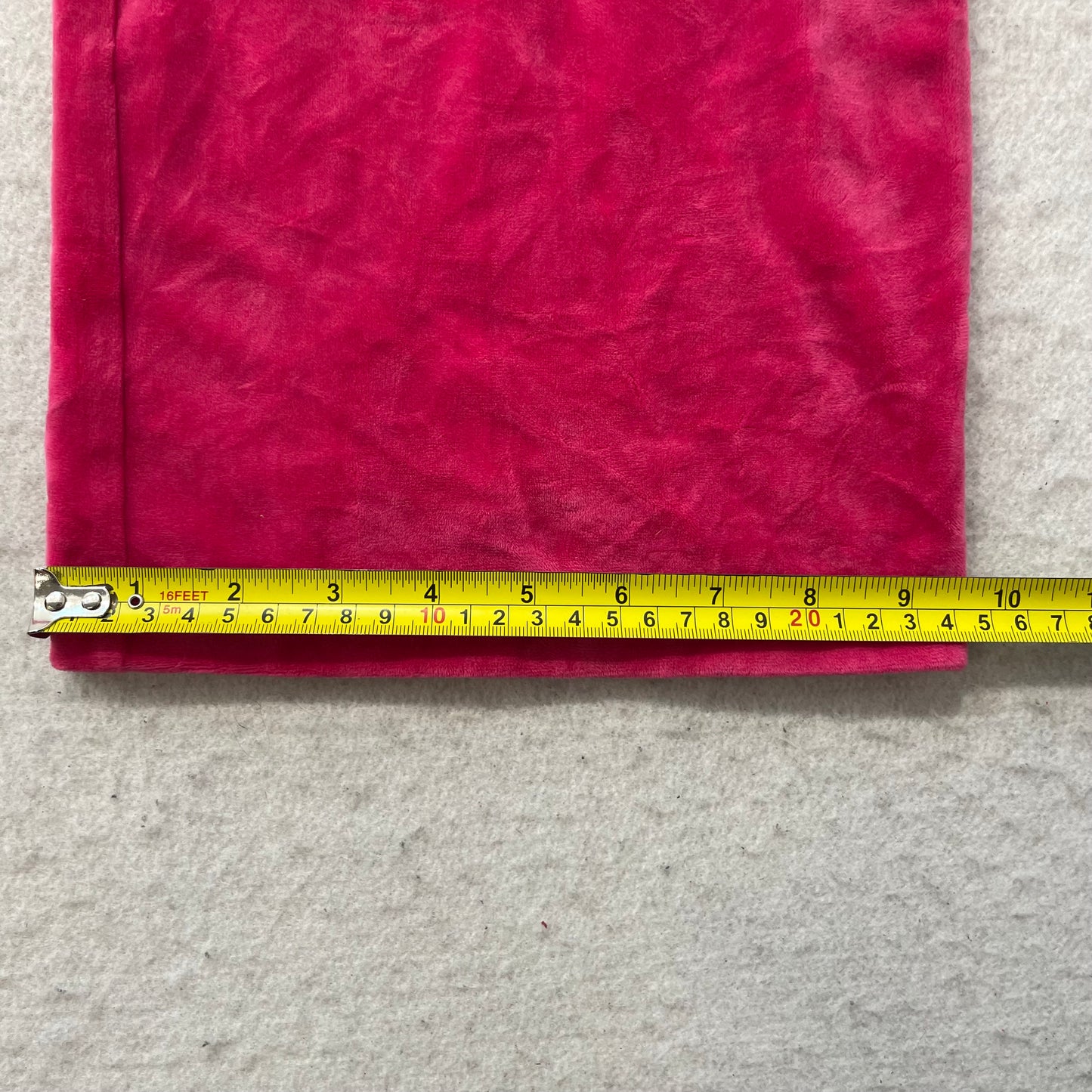 Juicy Couture Women's Hot Pink Velour Tracksuit Set Hoodie & Flared Pant Size L