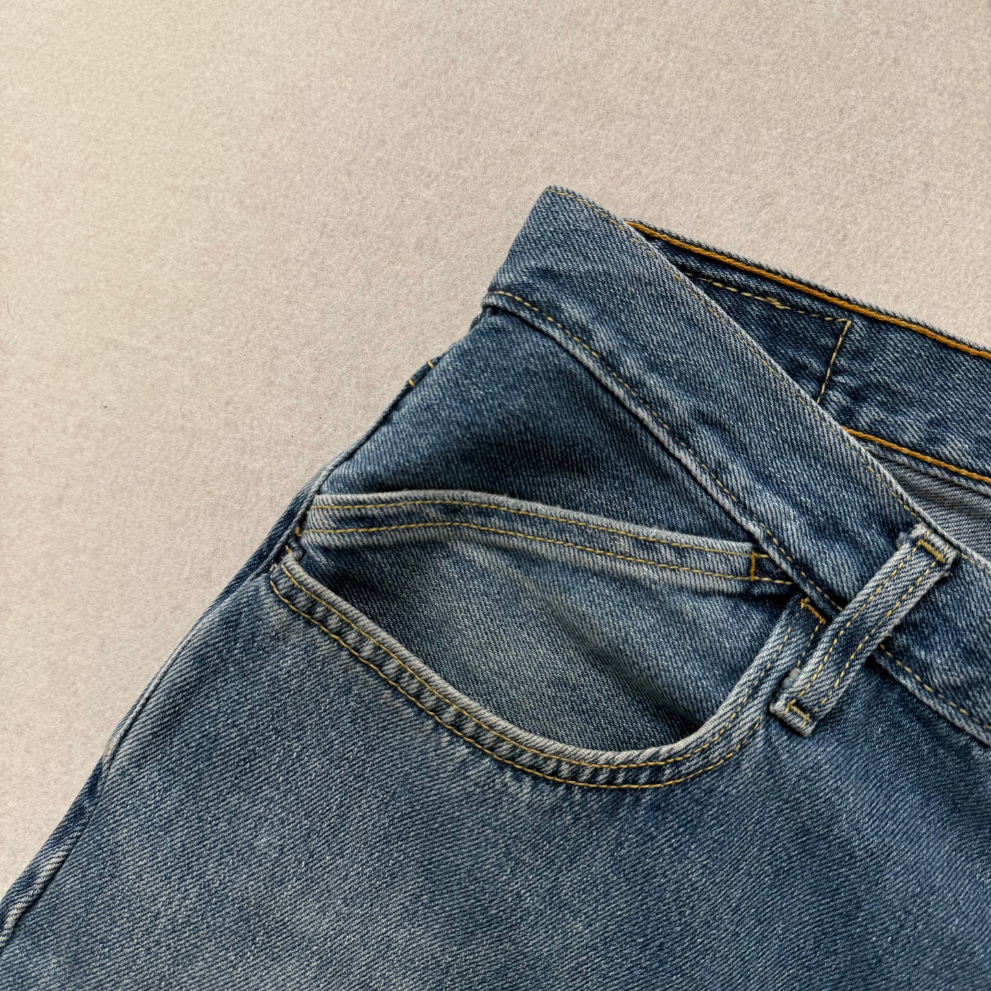 Silver Jeans Baggy Relaxed Fit Mid Rise Blue Denim Jeans Size L W36