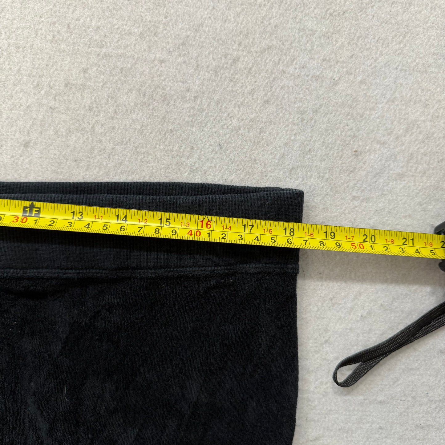 Juicy Couture Women's Black Terrycloth Flared Track Pant Loungewear Y2k Size M
