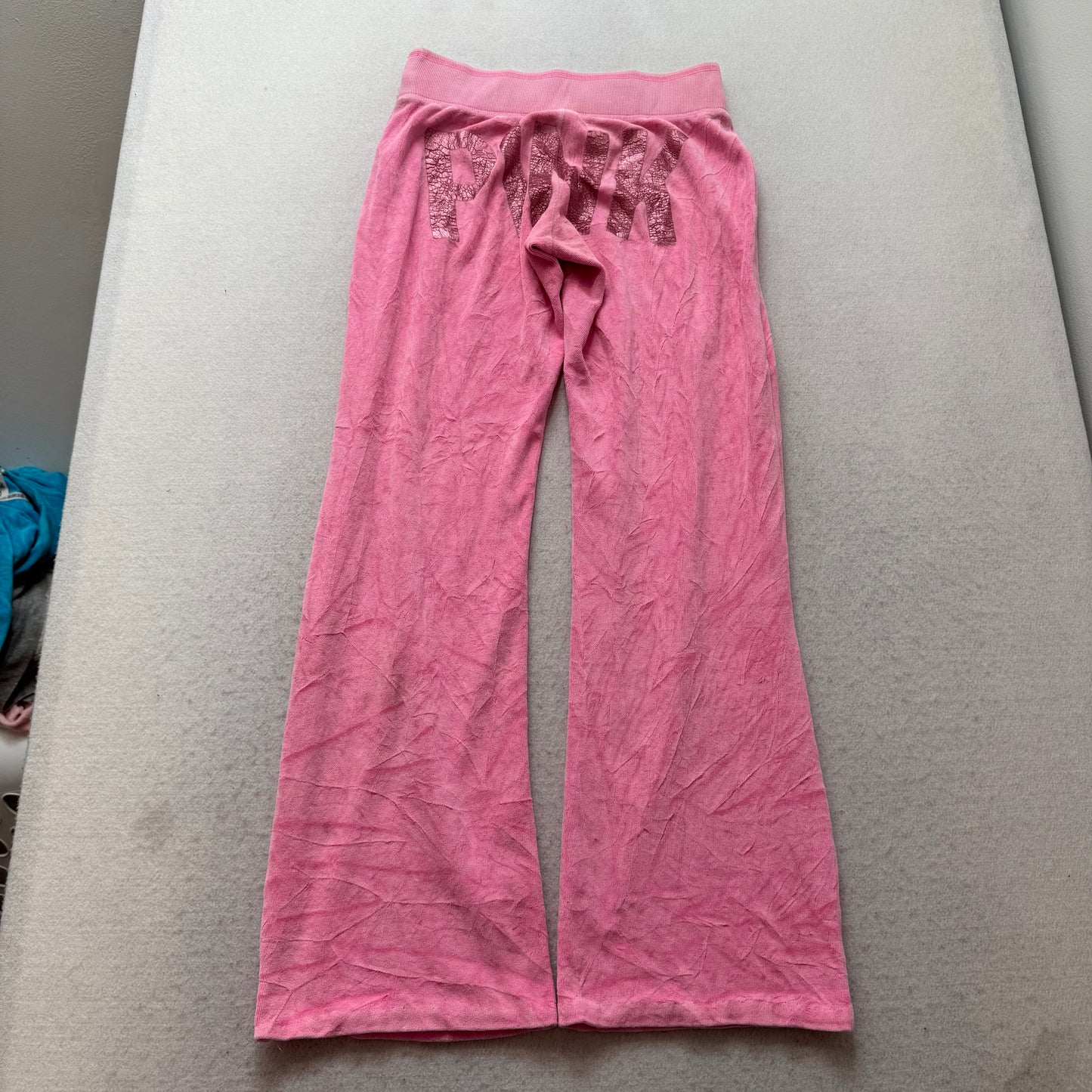 Victoria's Secret PINK Women's Pink Sequin Love Velour Tracksuit Set Size S/XS