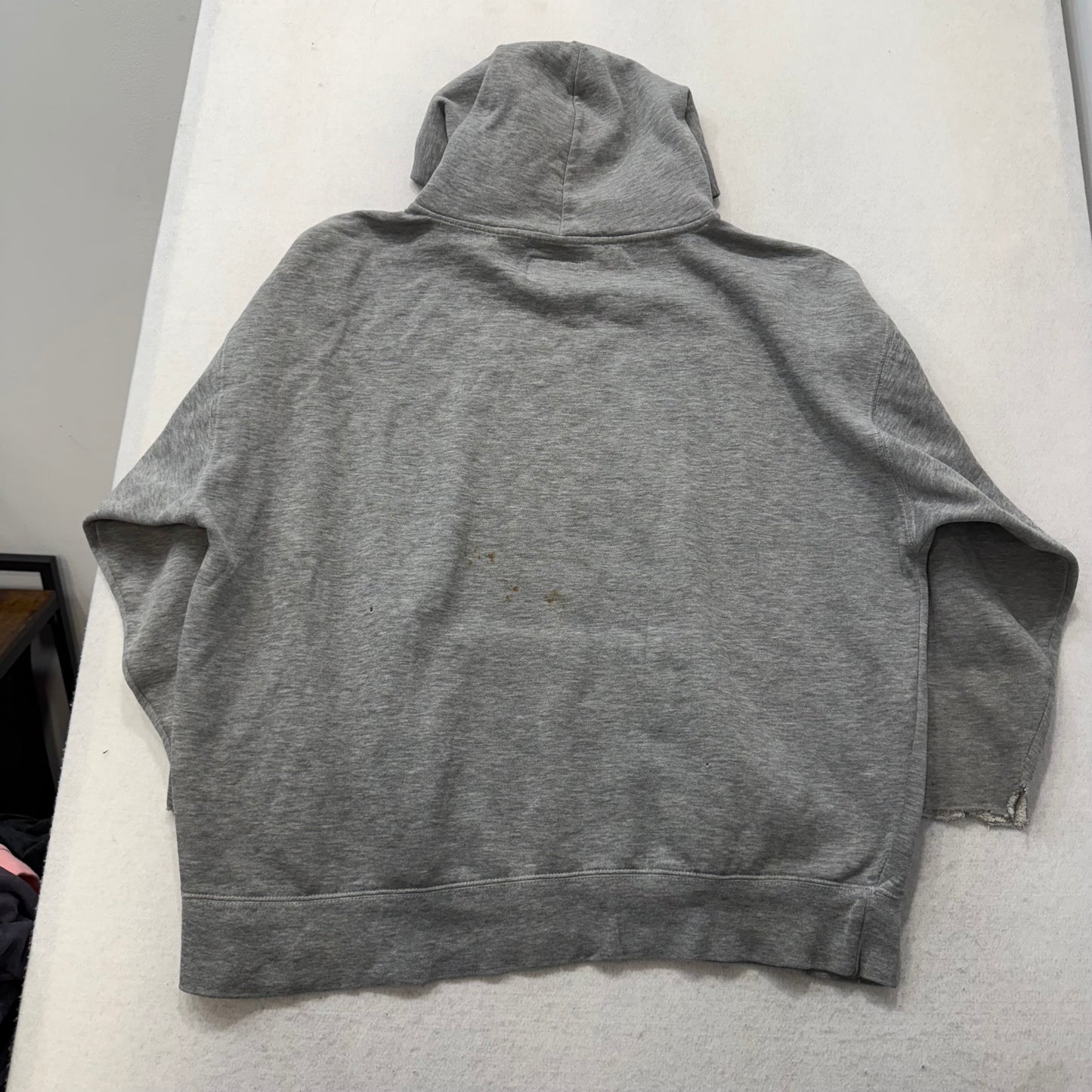 Jansport Mens Heather Gray Cotton Blend Pullover Hoodie Kangaroo Pocket Size 2XL