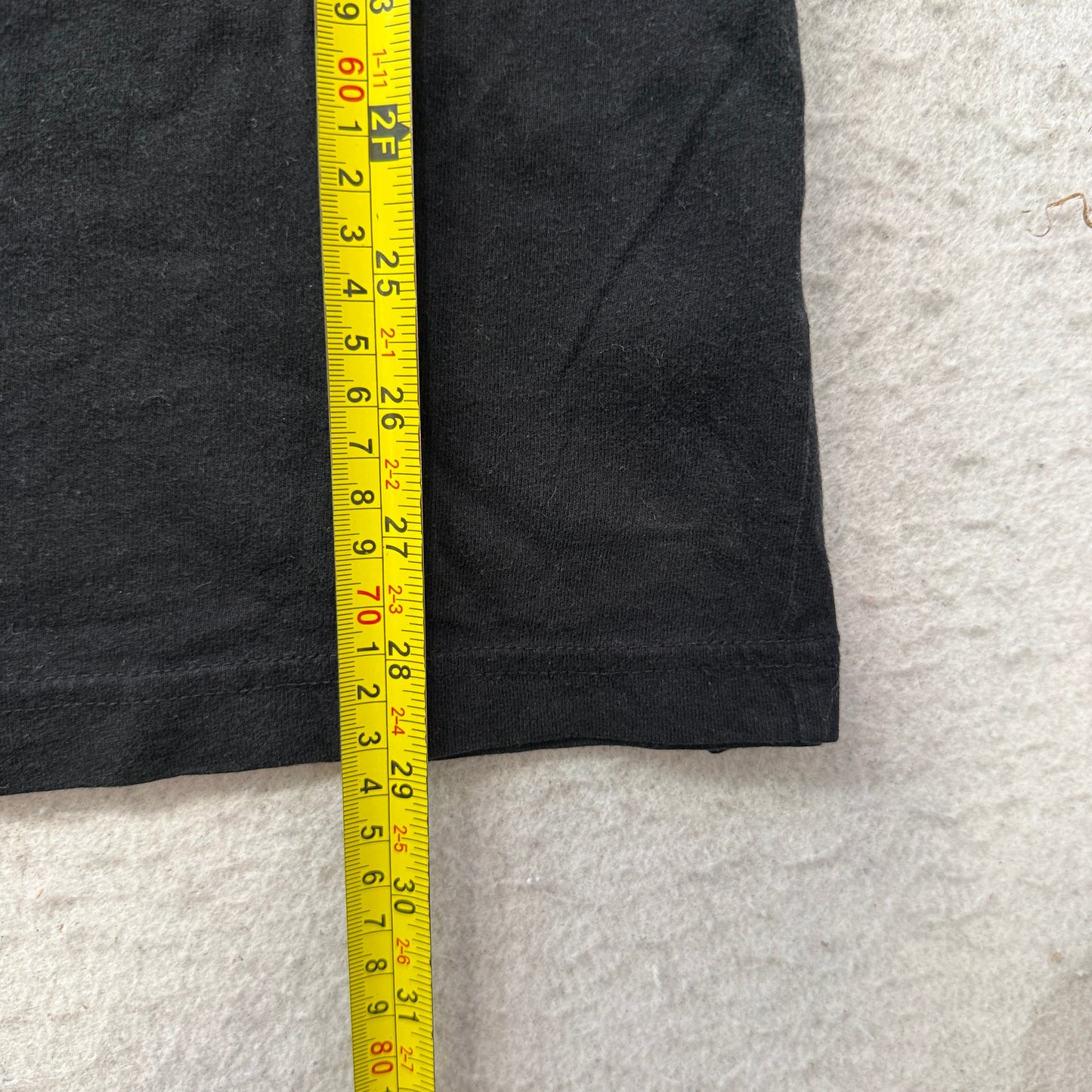 Guess Men's Black Cotton T-Shirt Short Sleeve Crewneck Rock Eagle Graphic Size L