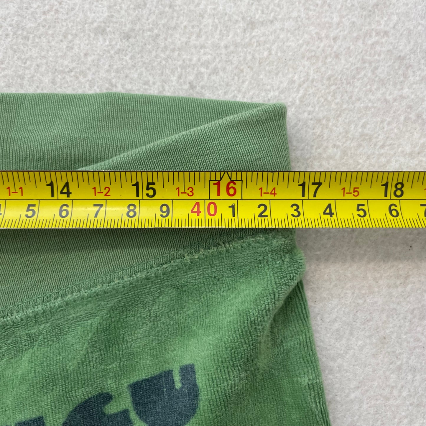 Juicy Couture Womens Green Velour Flared Track Pant Drawstring Loungewear Size M