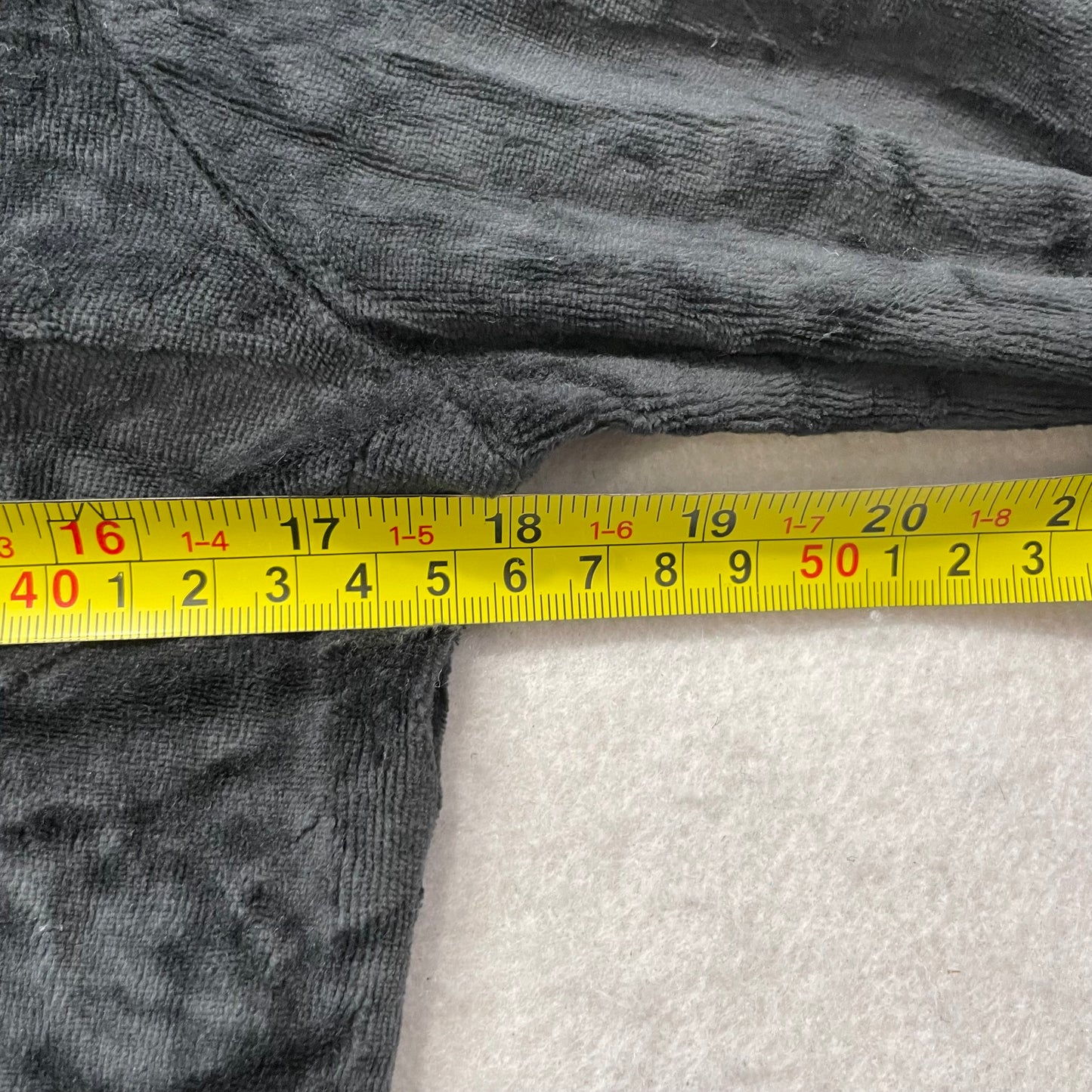 Hollister California Womens Charcoal Velour Zip-Up Hoodie Long Sleeve Y2k Size M