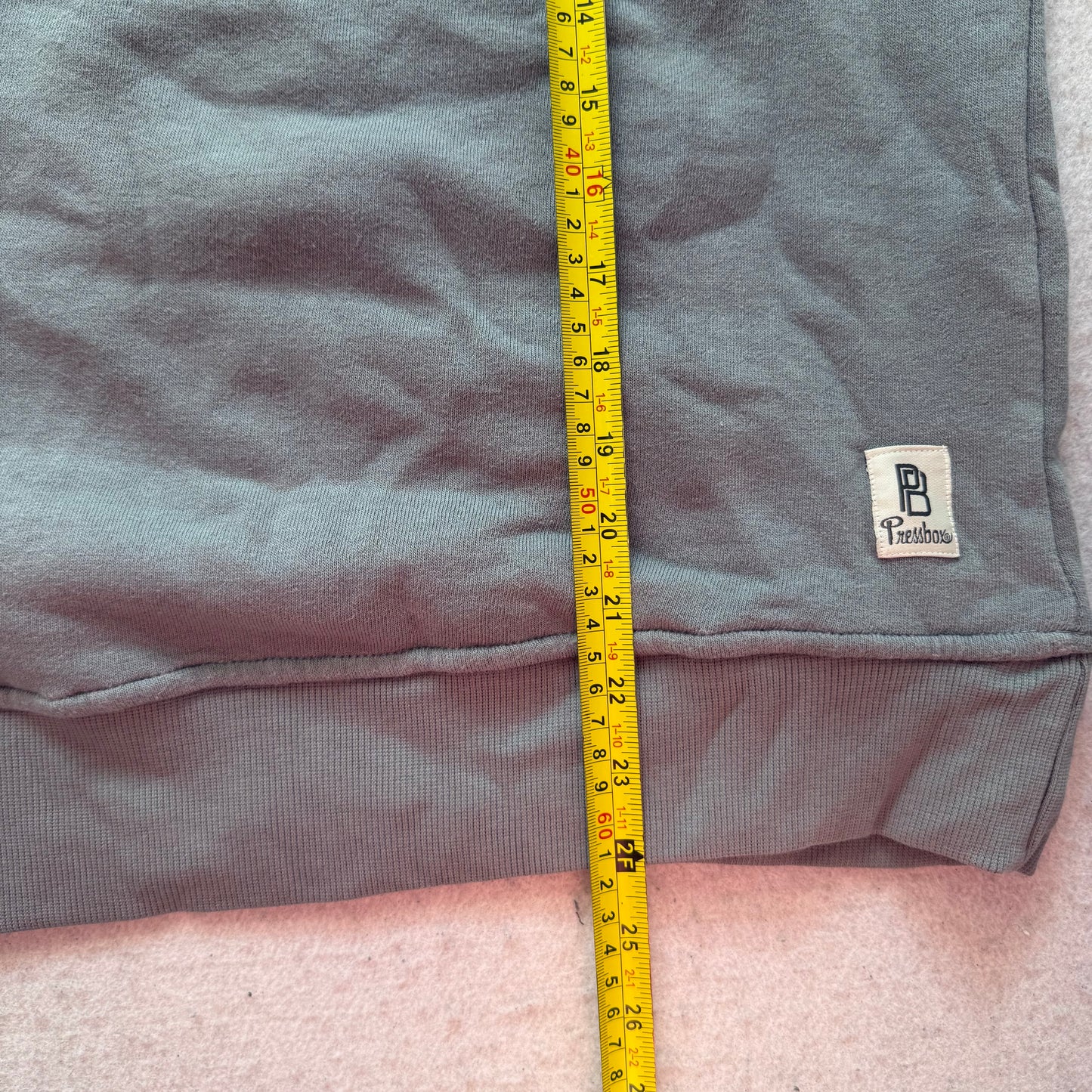 Pressbox Washington State University Women's Gray Red 1/4-Zip Sweatshirt Size S