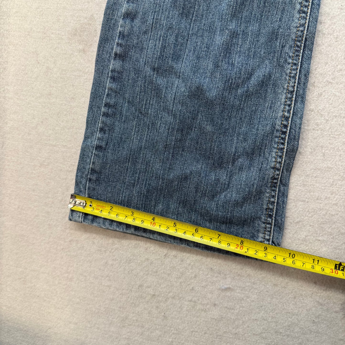 Drew Women's Blue Denim Bootcut Jeans 5-Pockets Casual Streetwear Preppy Size 8