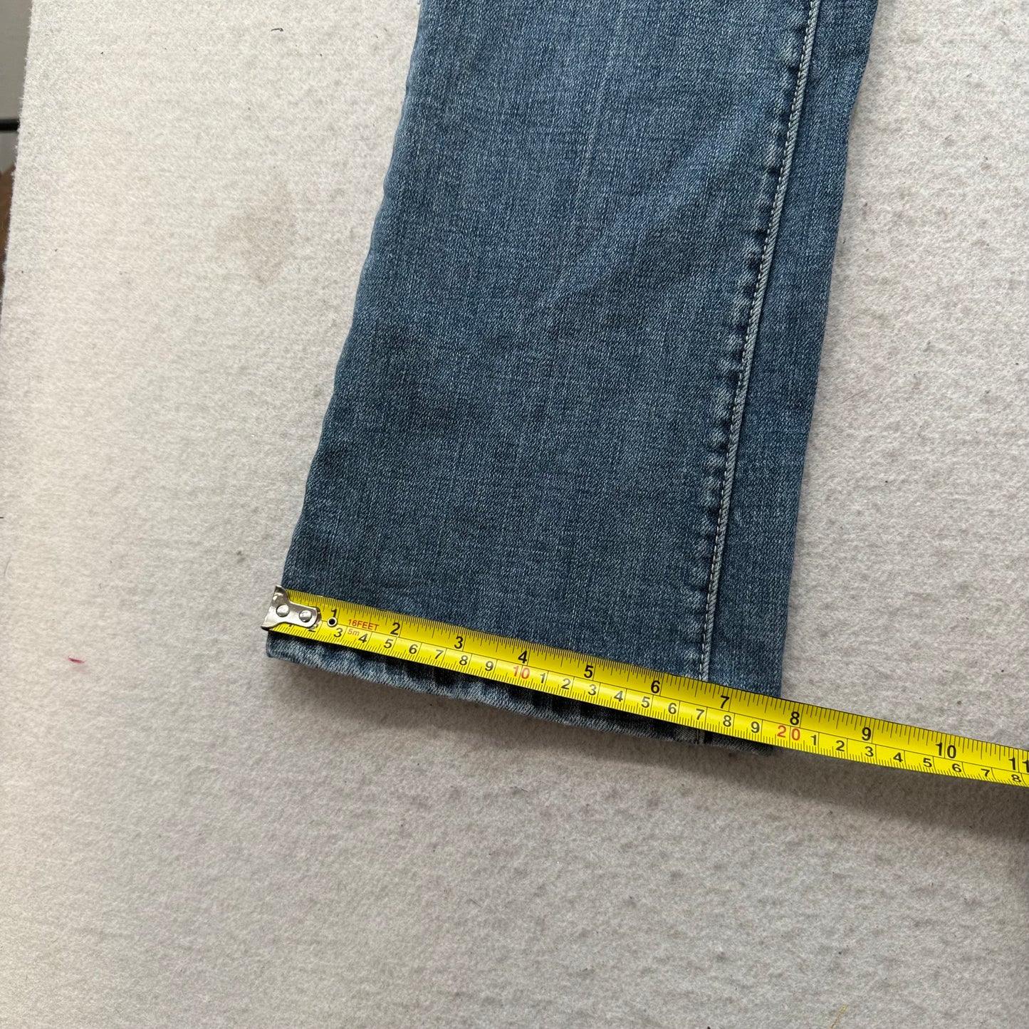 American Eagle Original Boot Women's Blue Bootcut Denim Jeans Stretch Size W26