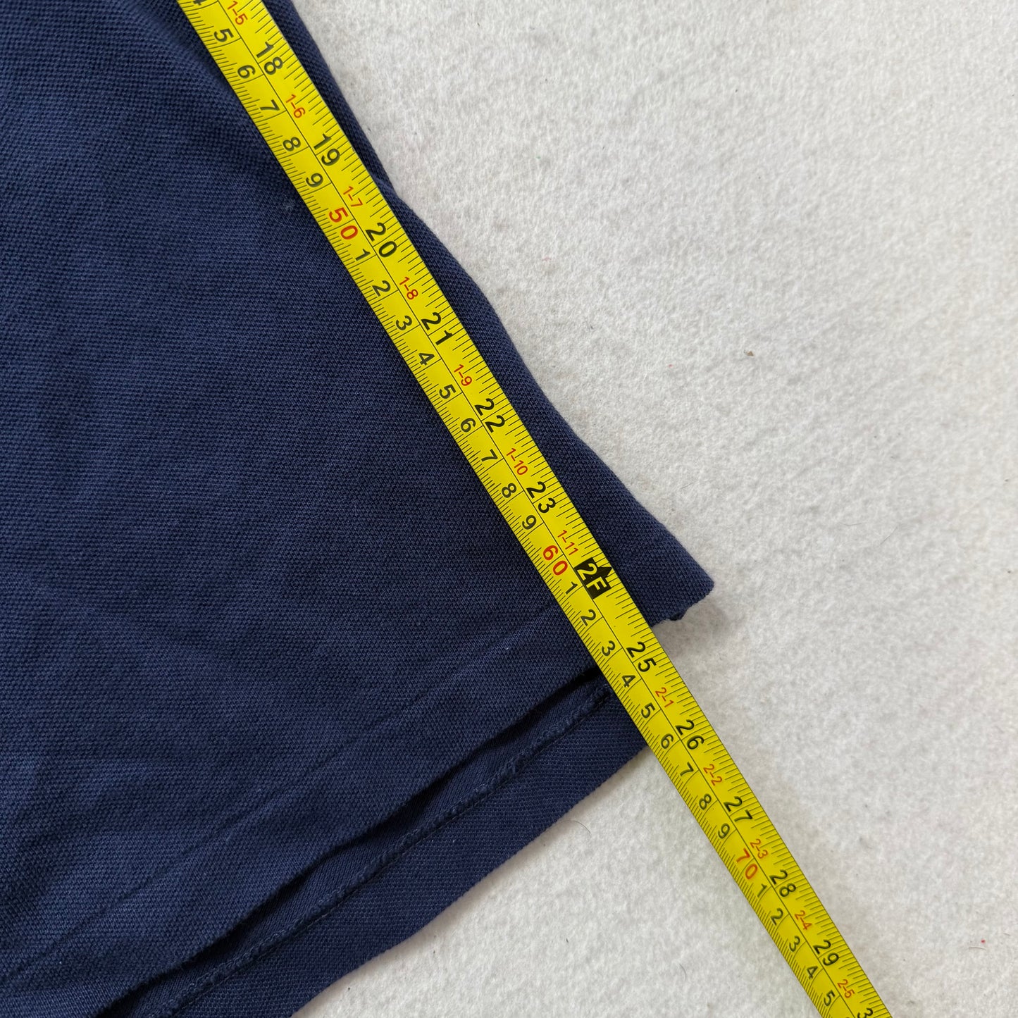 Polo Ralph Lauren Men's Navy Cotton Classic Fit Polo Shirt Long Sleeves Size XS
