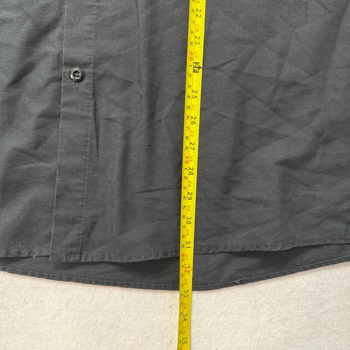 Lucky 13 Hot Rod Men's Black Short Sleeve Button Down Work Shirt Size XL