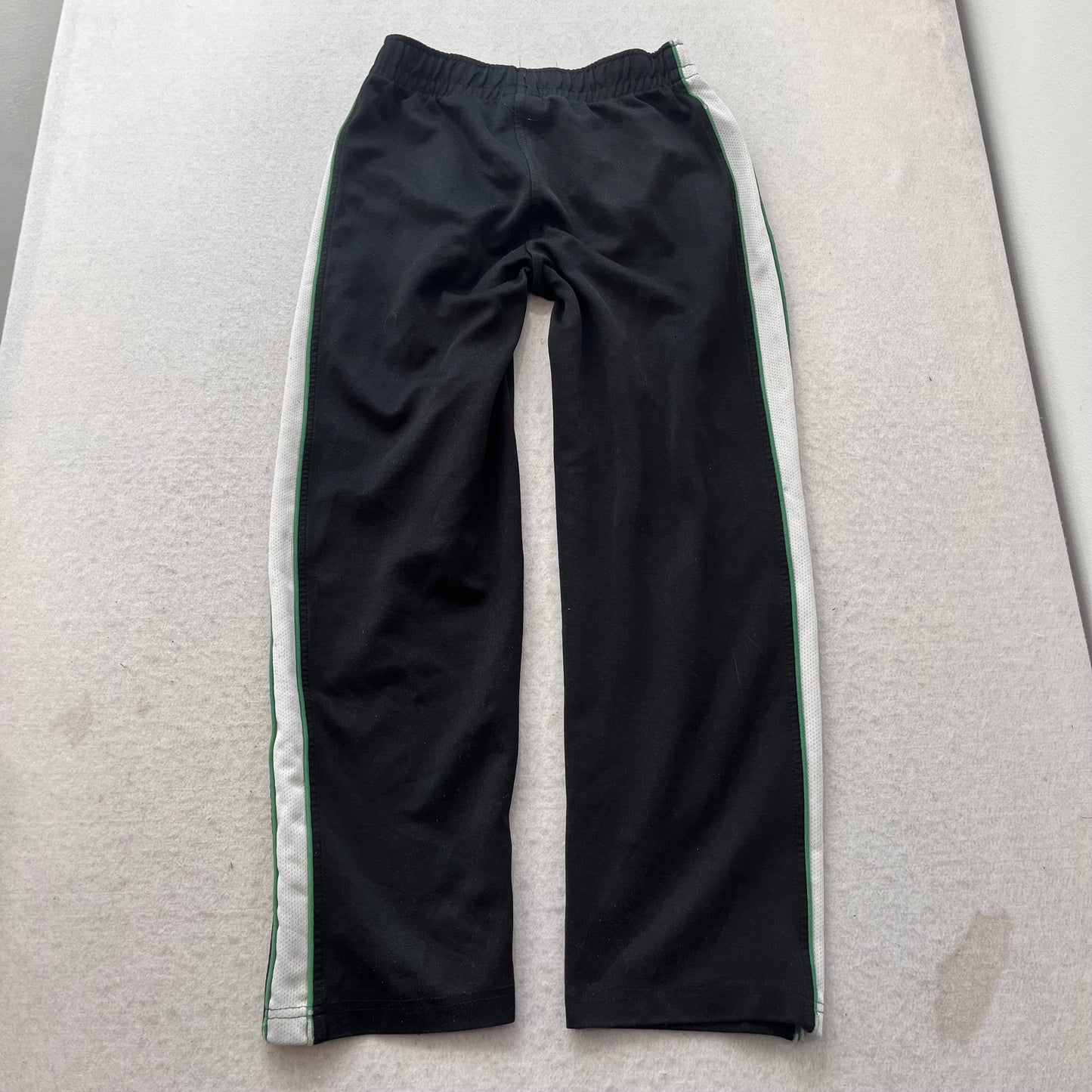 Tapout Men's Black Track Pant Side Stripe Elastic Waist Athletic Casual Size W24
