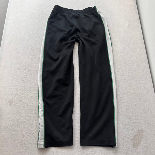 Tapout Men's Black Track Pant Side Stripe Elastic Waist Athletic Casual Size W24