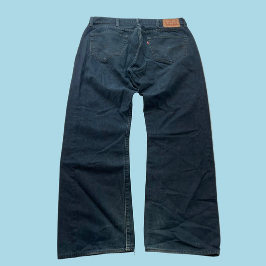 Levi's 501 Classic Original Fit Men's Blue Denim Jeans Button Fly Size 38x32