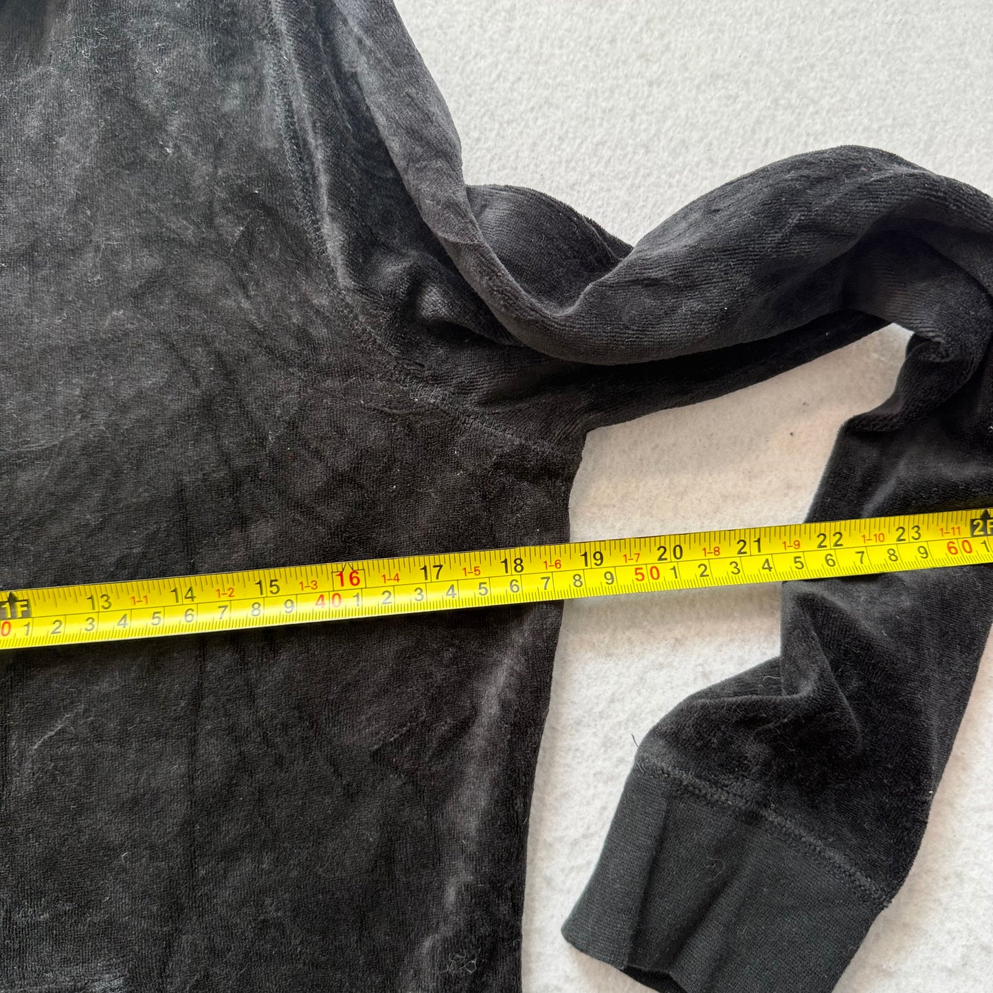 Vintage Juicy Couture Scottie Dogs Women's Black Velour Zip-Up Hoodie Y2k Size L