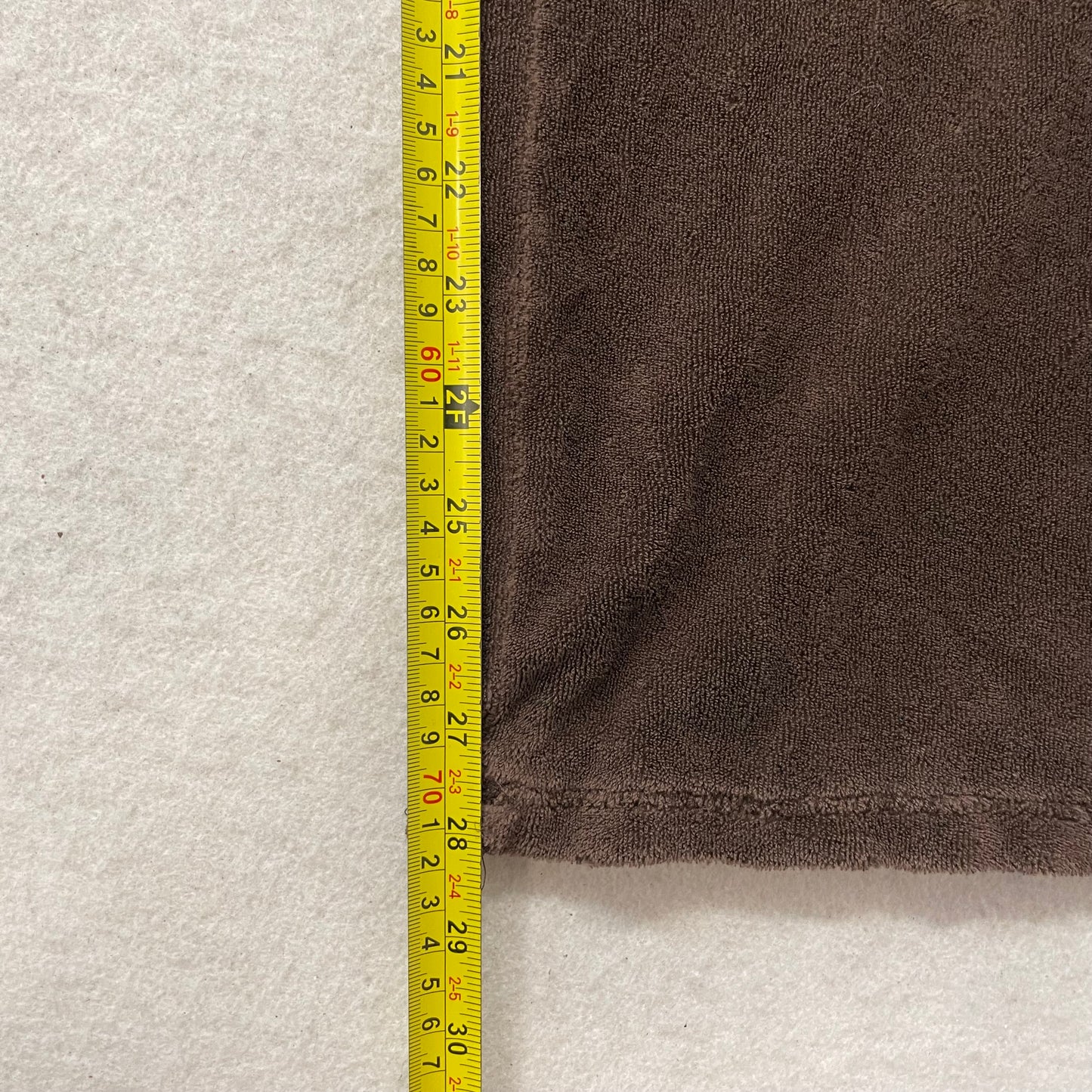 2003 Vintage Juicy Couture Women's Brown Terrycloth Flared Track Pant Y2K Size P