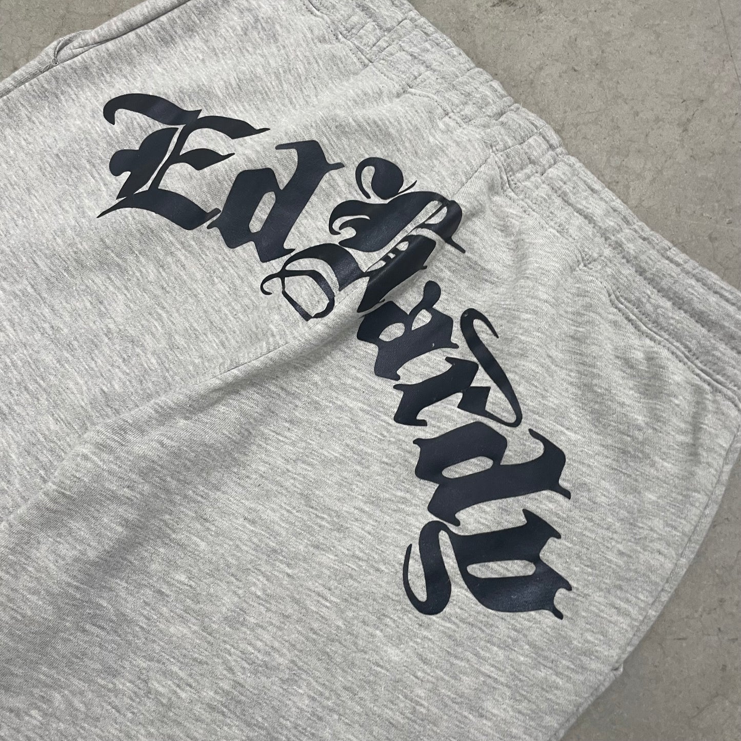 ED HARDY “Heart Of Roses” GREY FLARED PANTS - Clean Curriculums 