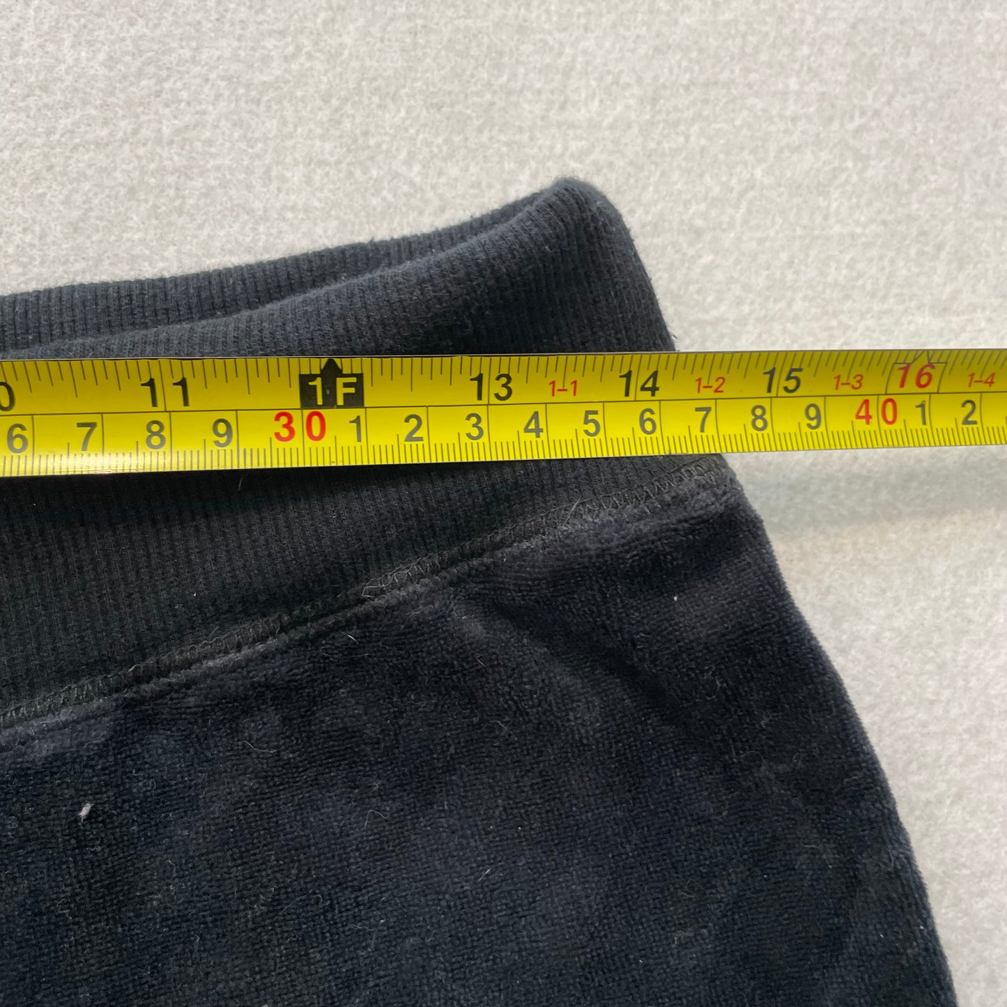 Juicy Couture Women's Navy Velour Flared Leg Track Pants Loungewear Y2k Size M