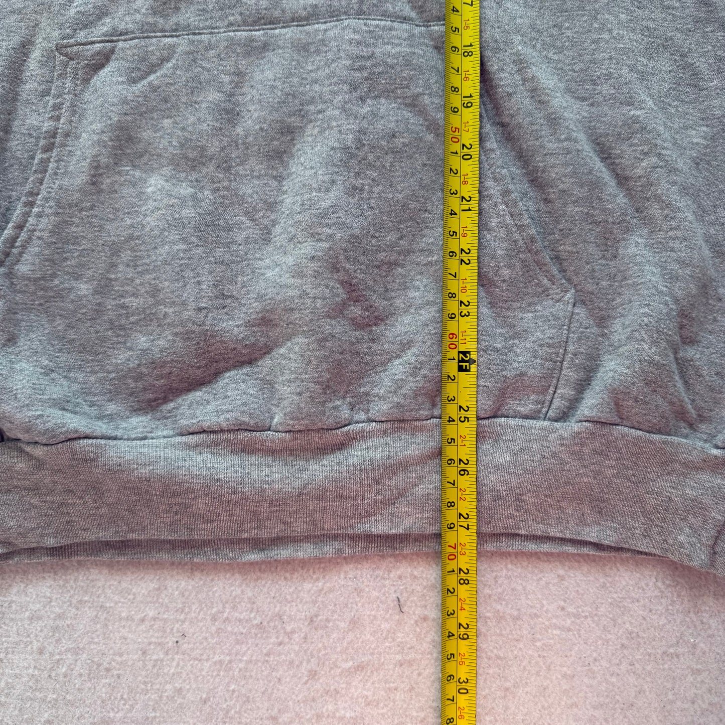Port & Company Classic Men Gray Hoodie Oregon University Dam Nation Print Size M