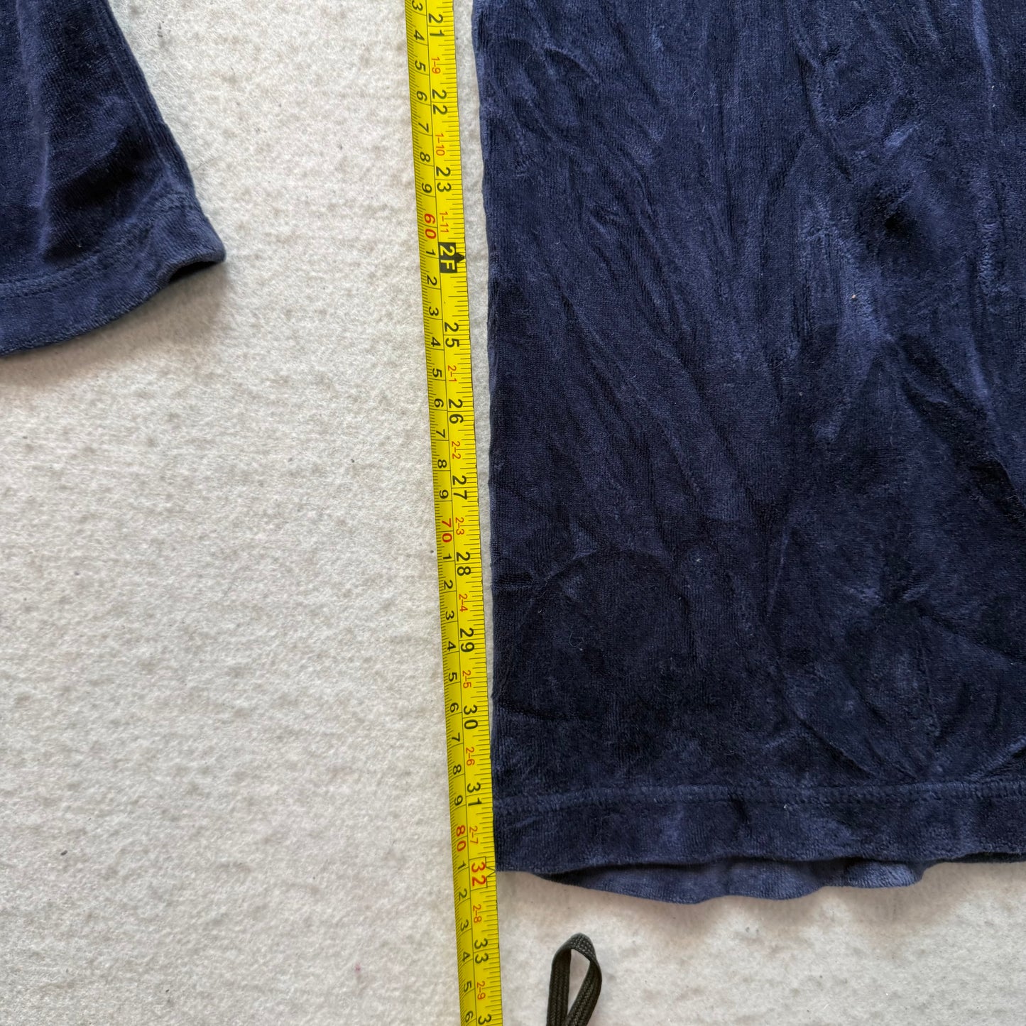 Vintage Juicy Couture Scottie Dog Navy Velour Tracksuit Set Hoodie & Pant Size L
