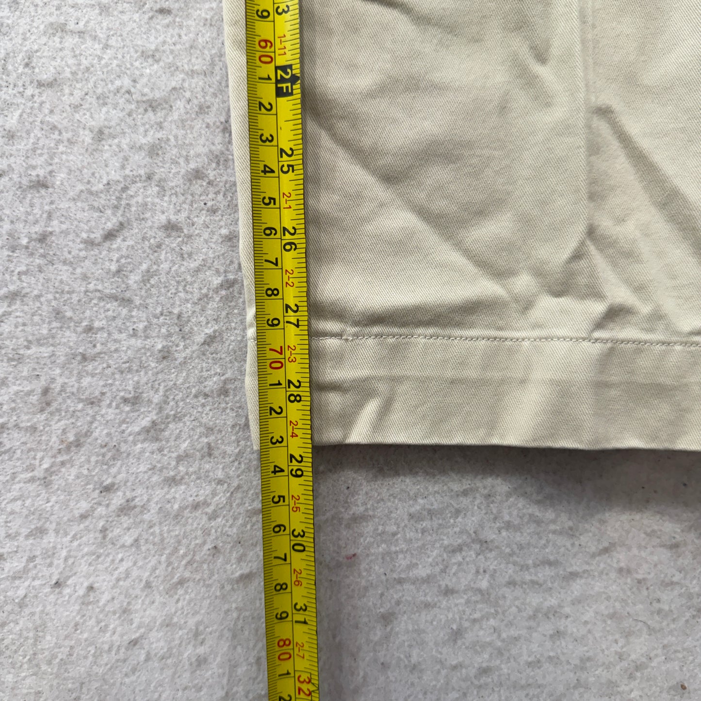 Polo Ralph Lauren Men's Khaki Chino Pants Straight Leg Pockets Classic Size W32