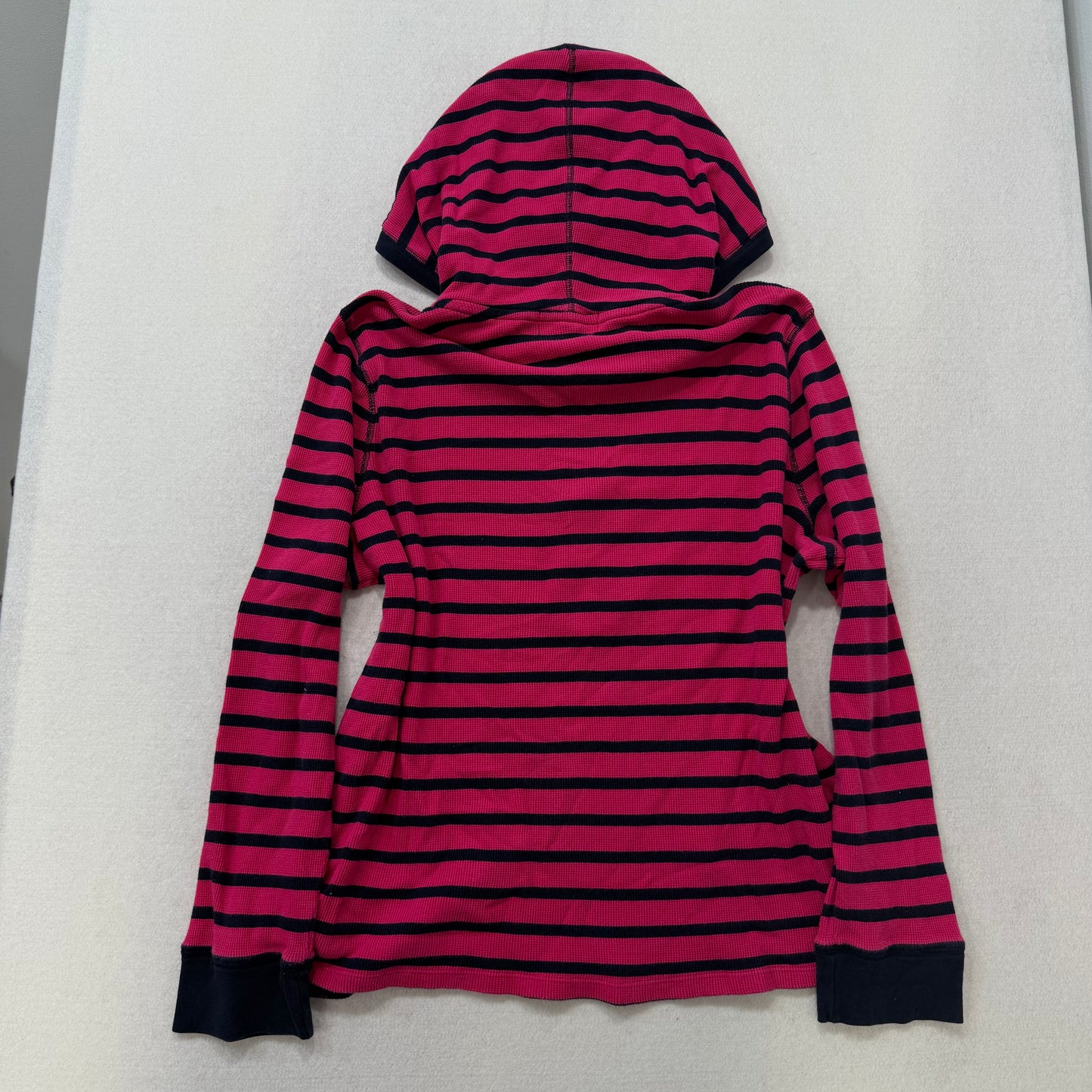 Lauren Active Ralph Lauren striped terry hooded top