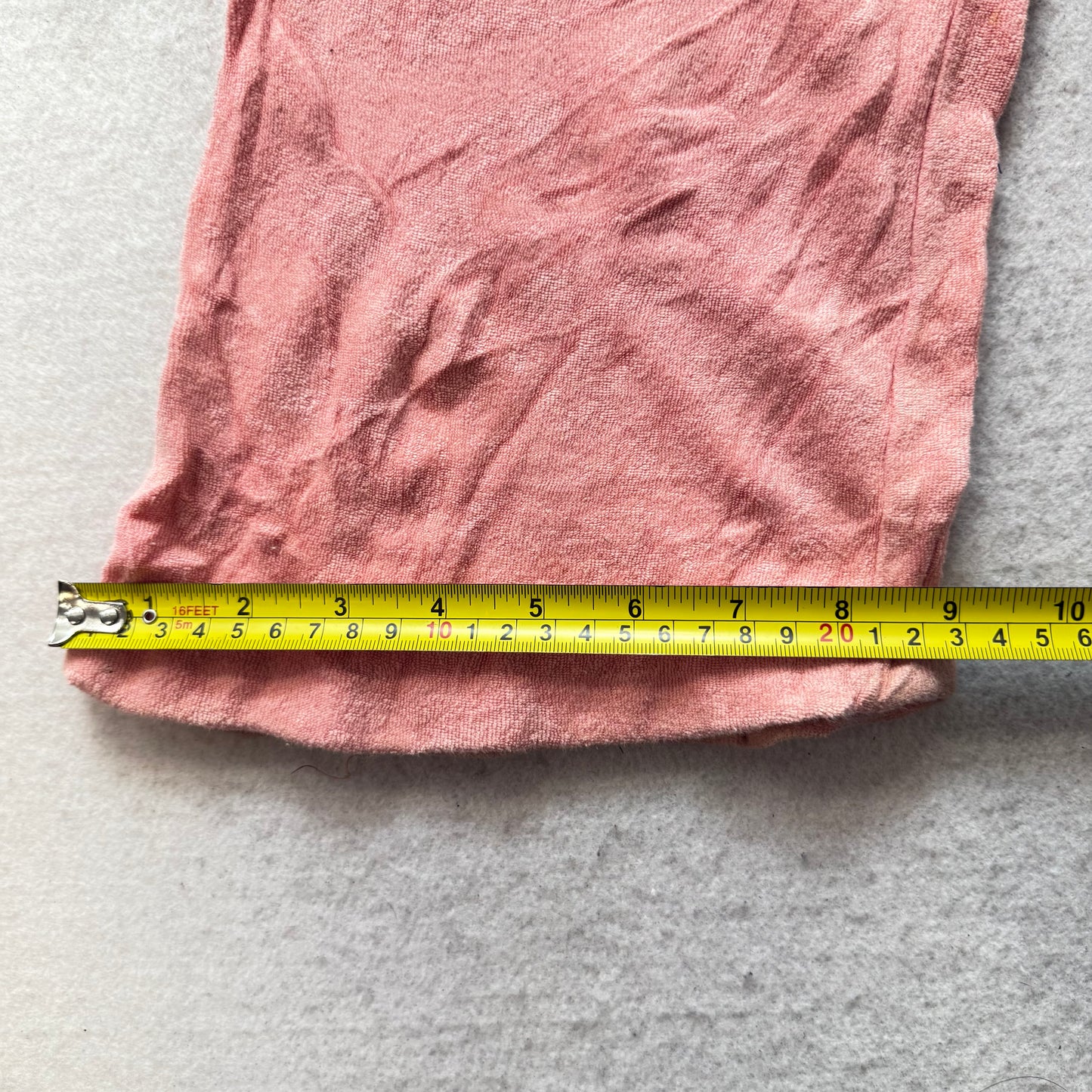 Juicy Couture Women Salmon Pink Velour Flared Track Pant Snap Flap Pocket Size S