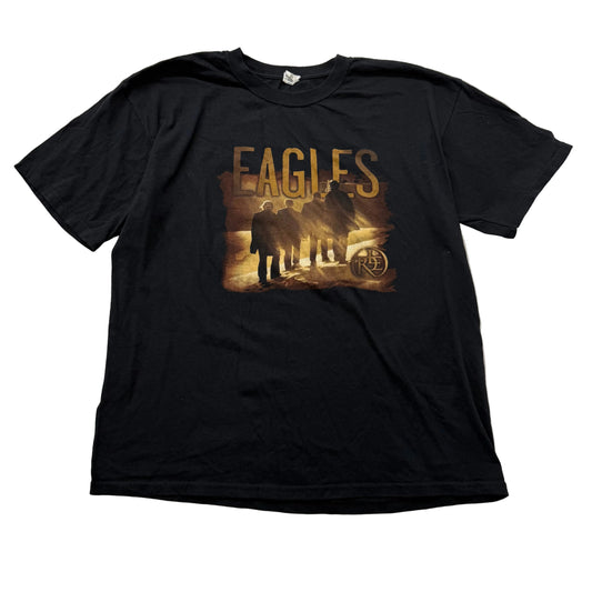 Anvil Eagles Long Road Out of Eden Concert Tour 08-09 Mens Black T-Shirt Size XL