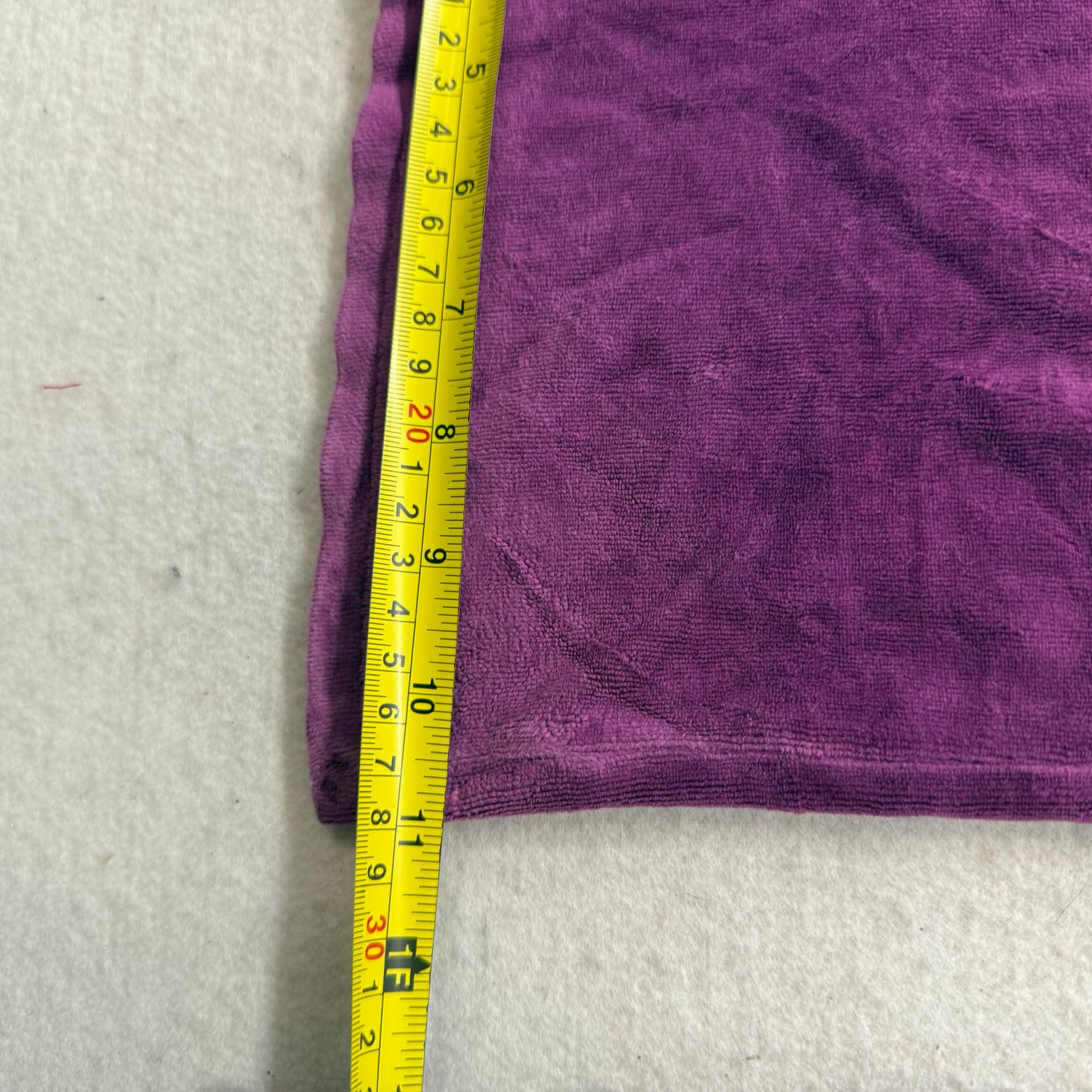 Juicy Couture Women's Plum Velour Flared Track Pant Button-Flap Pockets Size XL