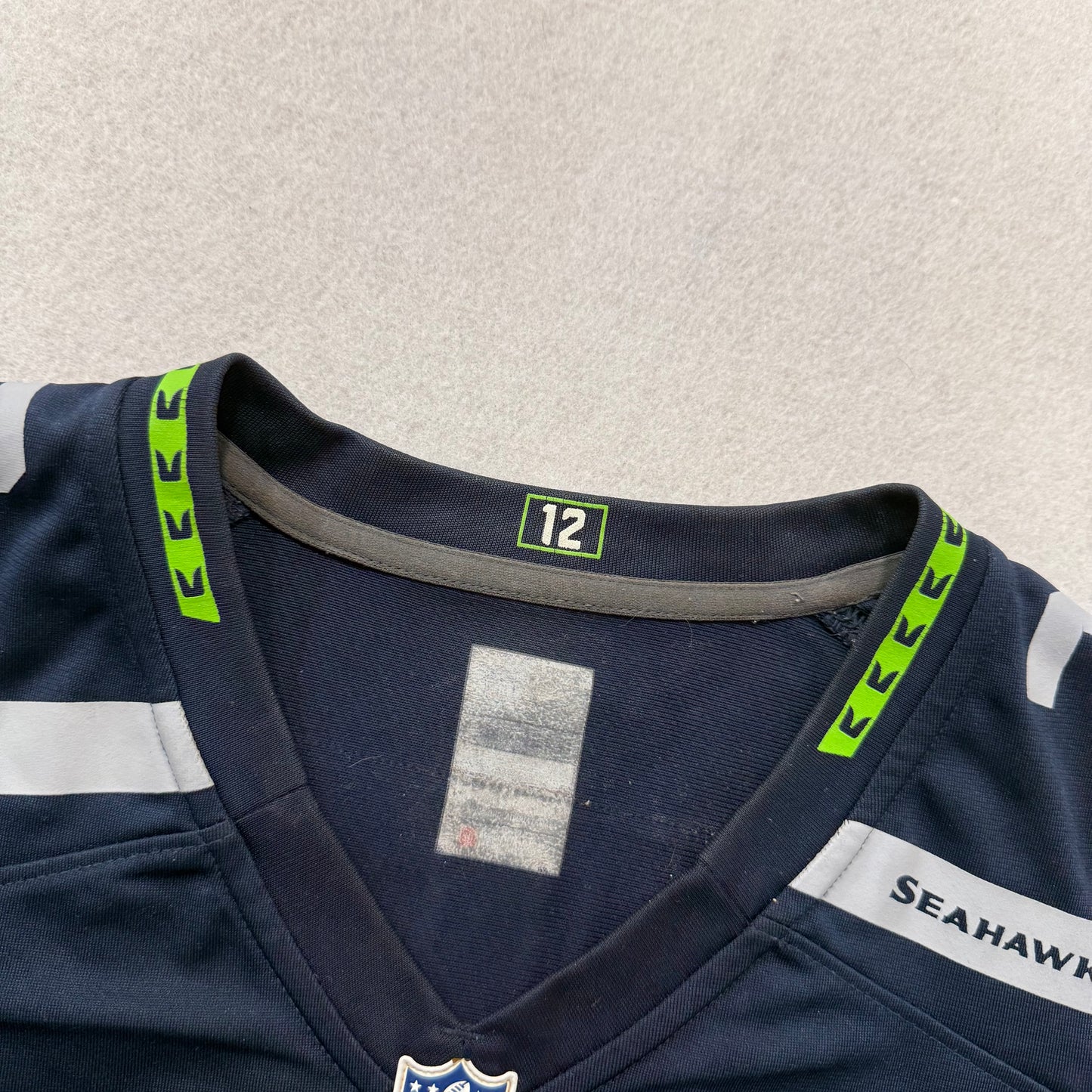 Nike Seattle Seahawks Women's Navy Russell Wilson #3 NFL On Field Football Jersey