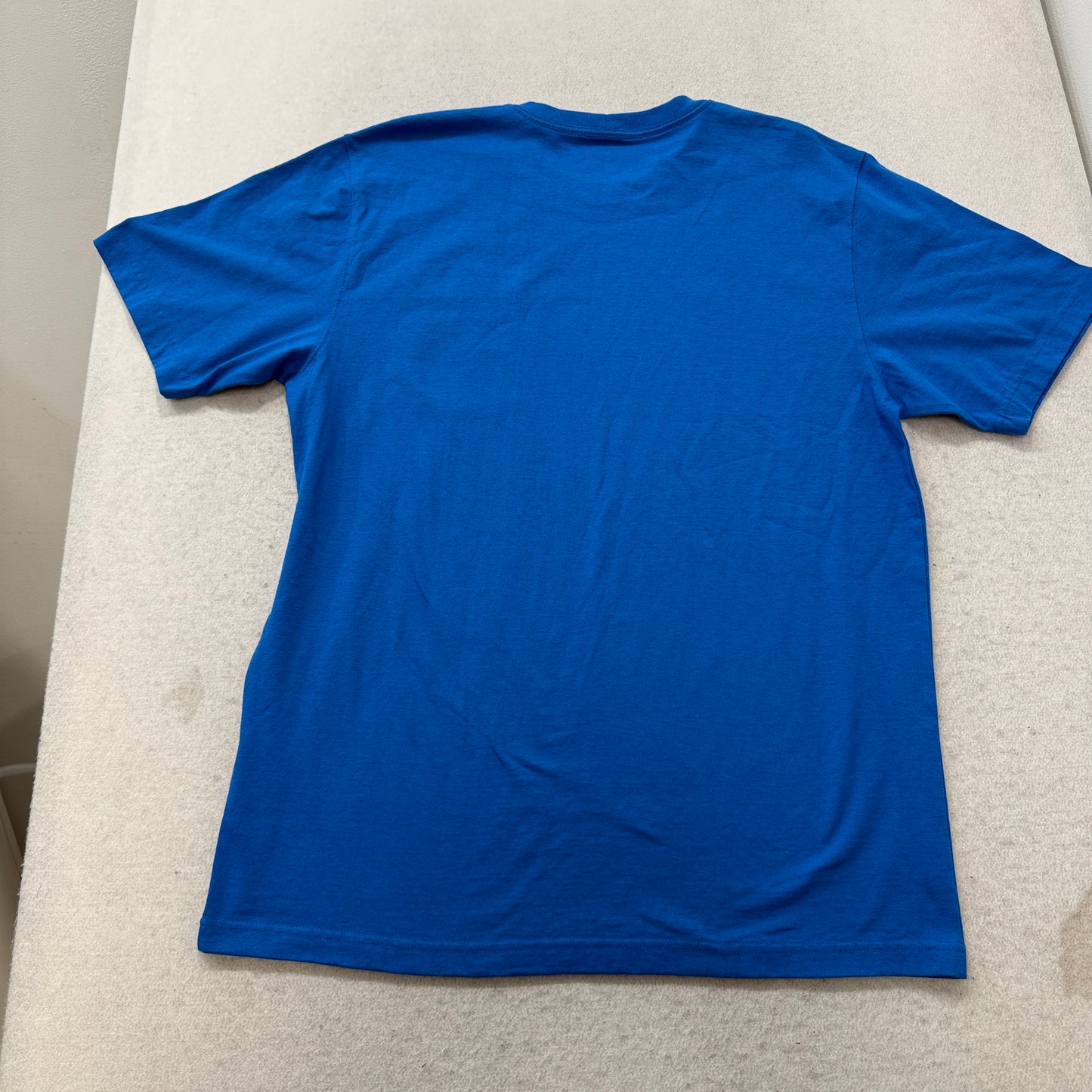 Carhartt Men's Cobalt Blue Cotton Blend T-Shirt Short Sleeve Loose Fit Size M