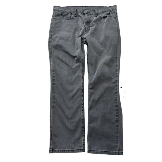 Levi's 511 Men's Grey Straight Fit Denim Jeans Pocket Classic Y2K Size 36x30