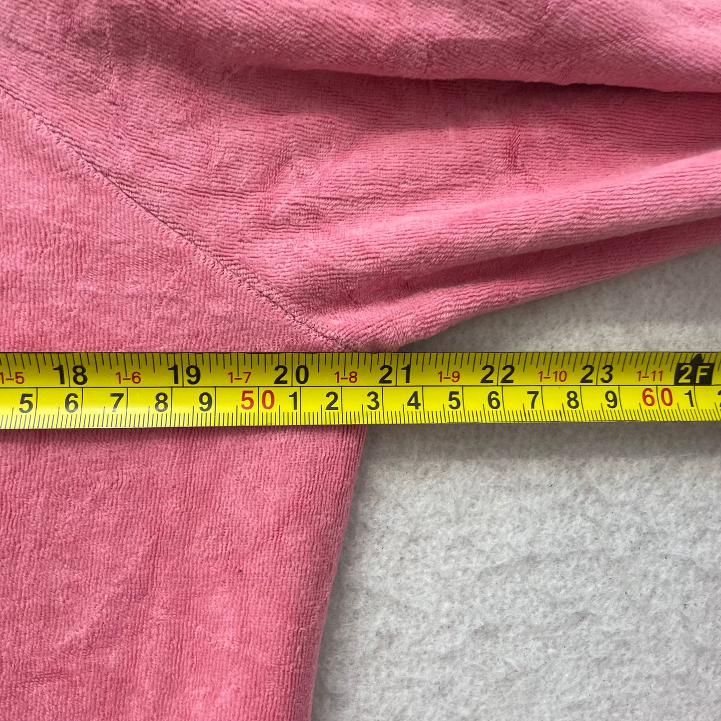 Juicy Couture Women's Pink Velour Full-Zip Hoodie Drawstring Pockets Y2k Size L