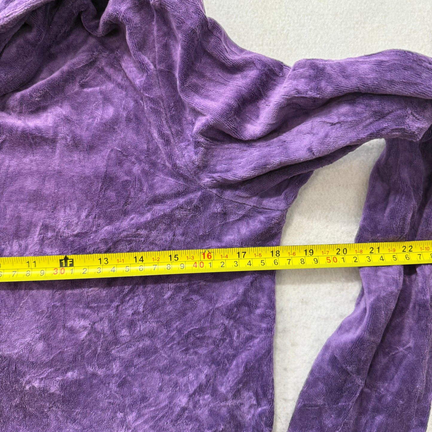 Juicy Couture Women's Purple Velour Zip Up Hoodie Loungewear Preppy Y2K Size XL