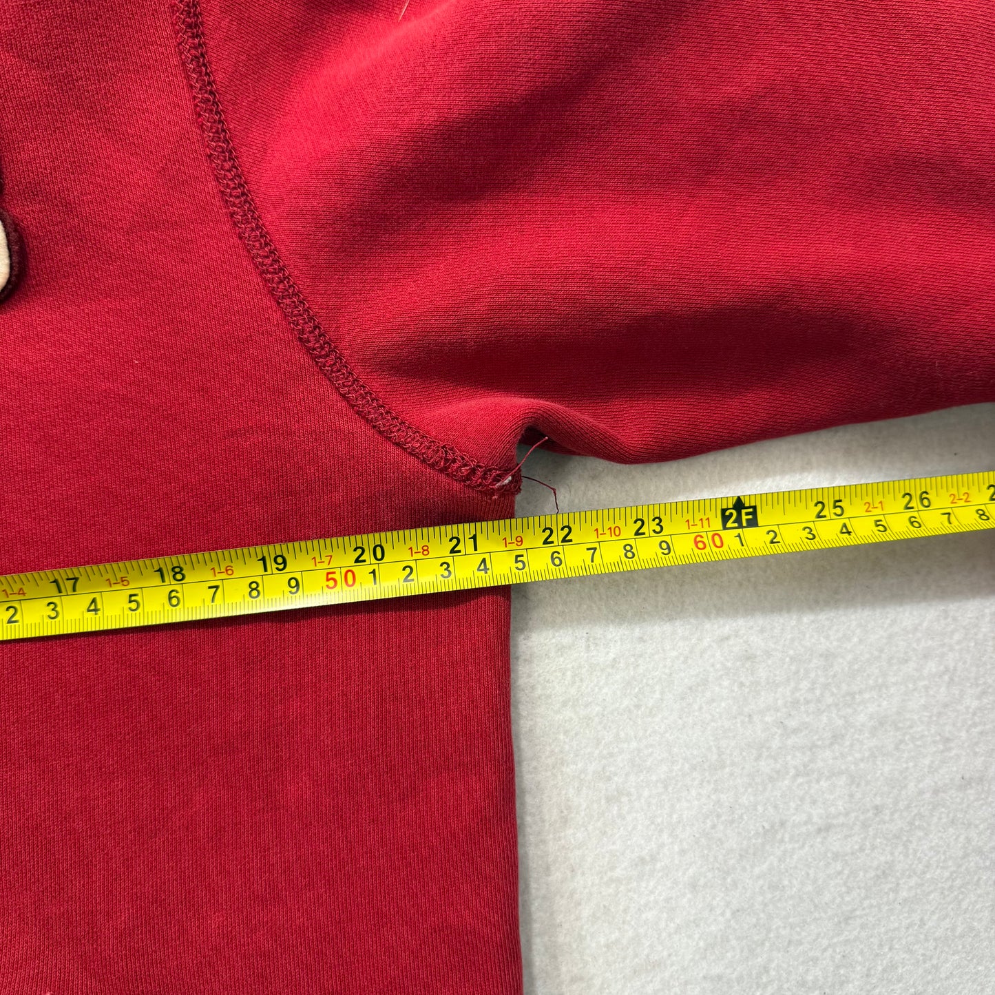Abercrombie & Fitch "1892" Red Pull-On Hoodie Kangaroo Pockets Classic Size XL