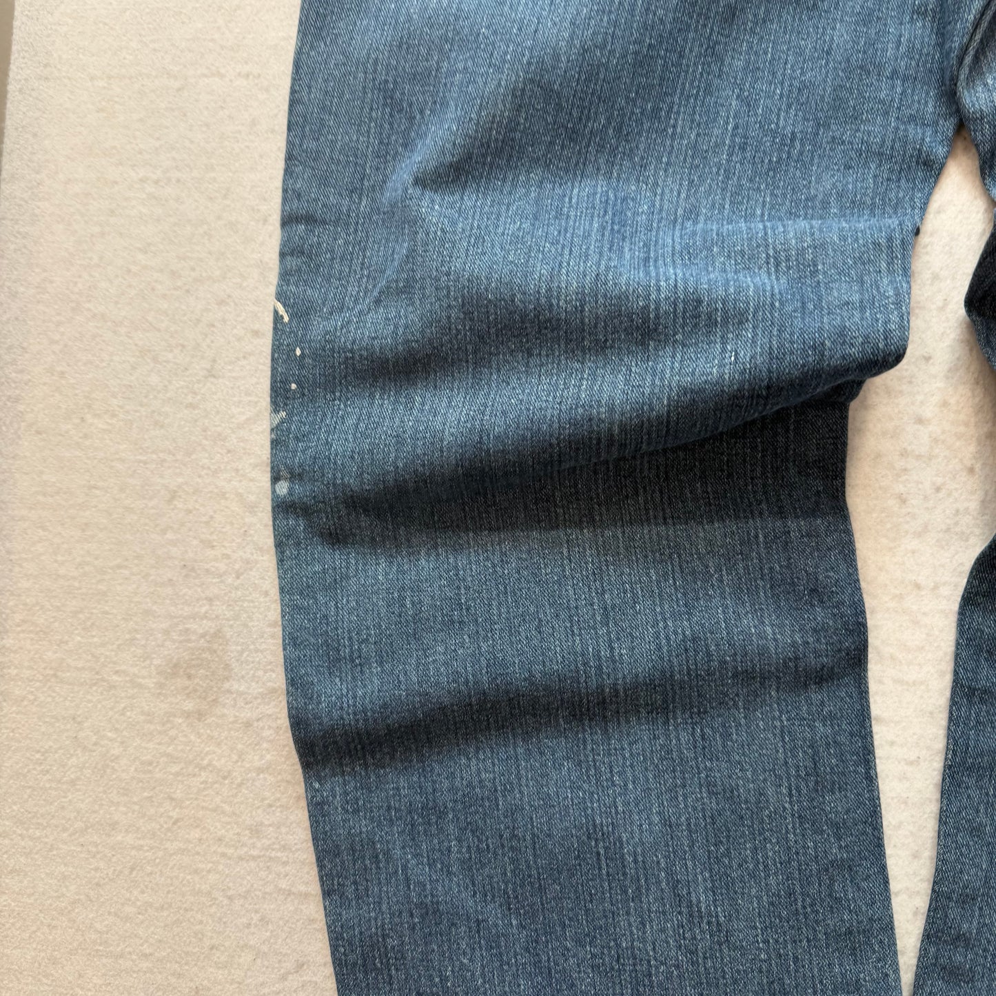 Dickies Men's Blue Denim Carpenter Jeans Pockets Workwear Relaxed Fit Size 36x30