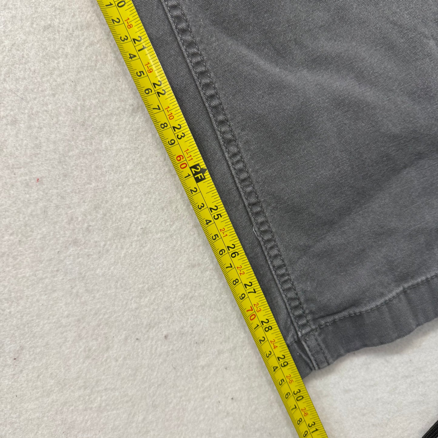 Carhartt Men's Charcoal Gray Relaxed Fit Carpenter Pants Tool Pockets Size 32