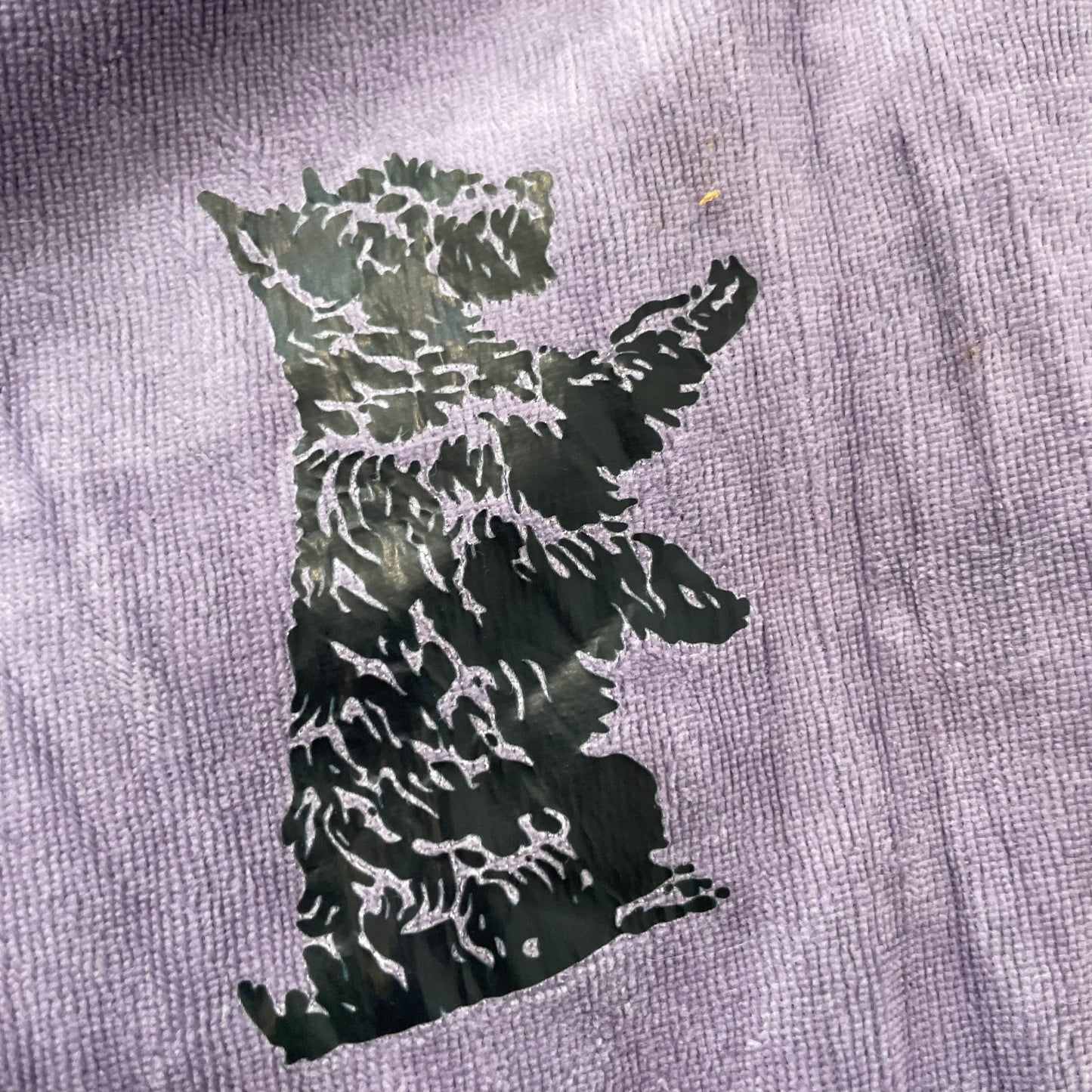 Juicy Couture Womens Lavender Velour Flare Track Pant Drawstring Dog Logo Size M