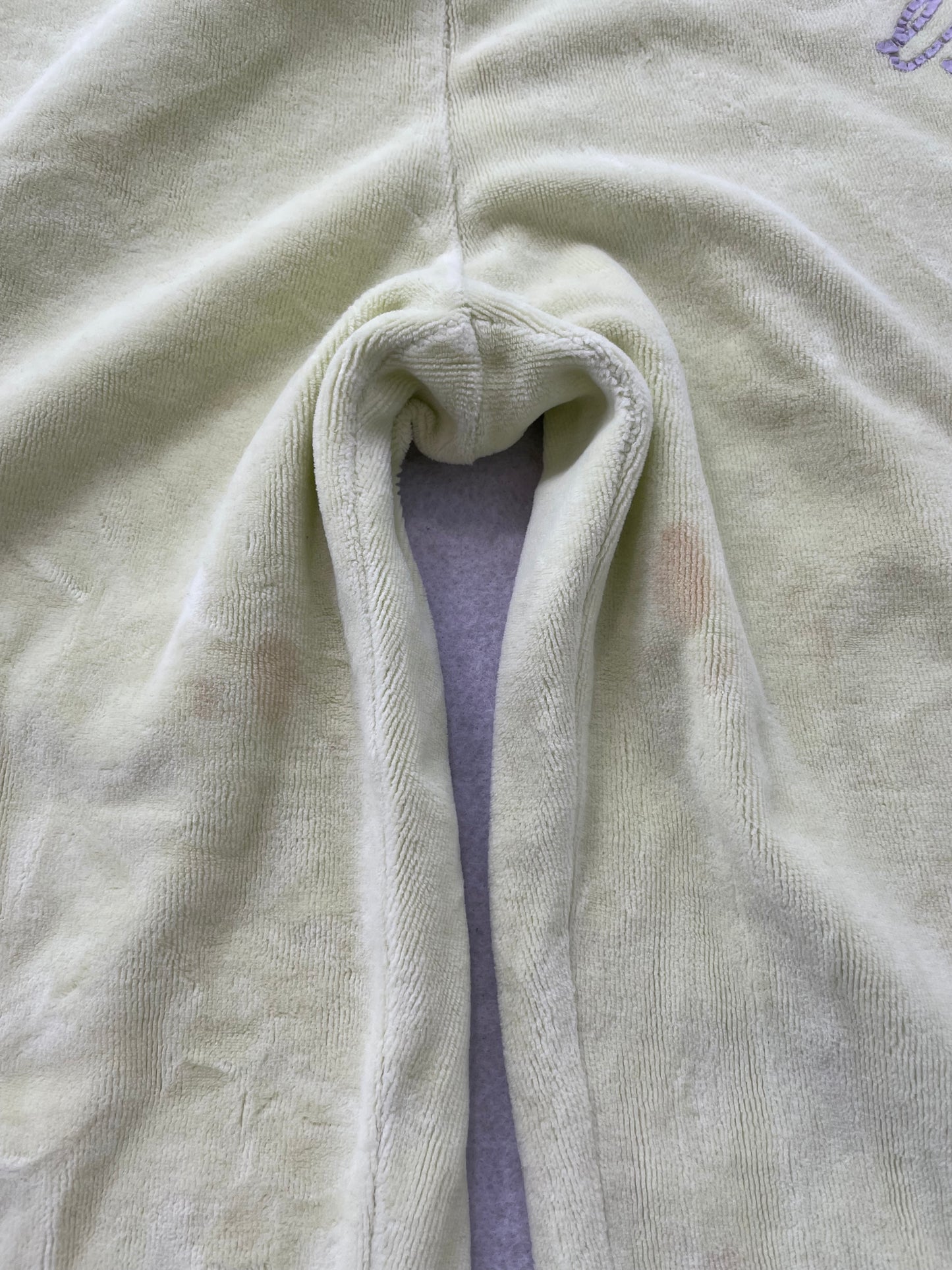 Aeropostale Women's Light Lime Green Velour Flared Track Pant Logo Preppy Size L