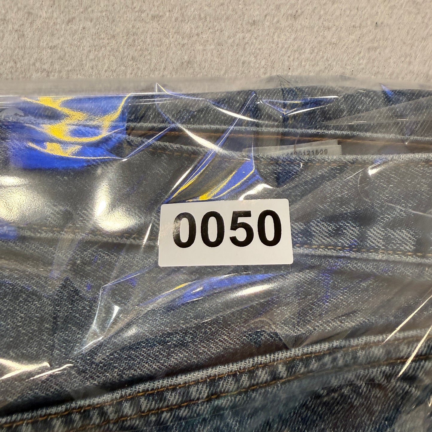 Levi's 550 Mens Blue Relaxed Fit Denim Jeans Zip-Fly Classic Pockets Size 34x30
